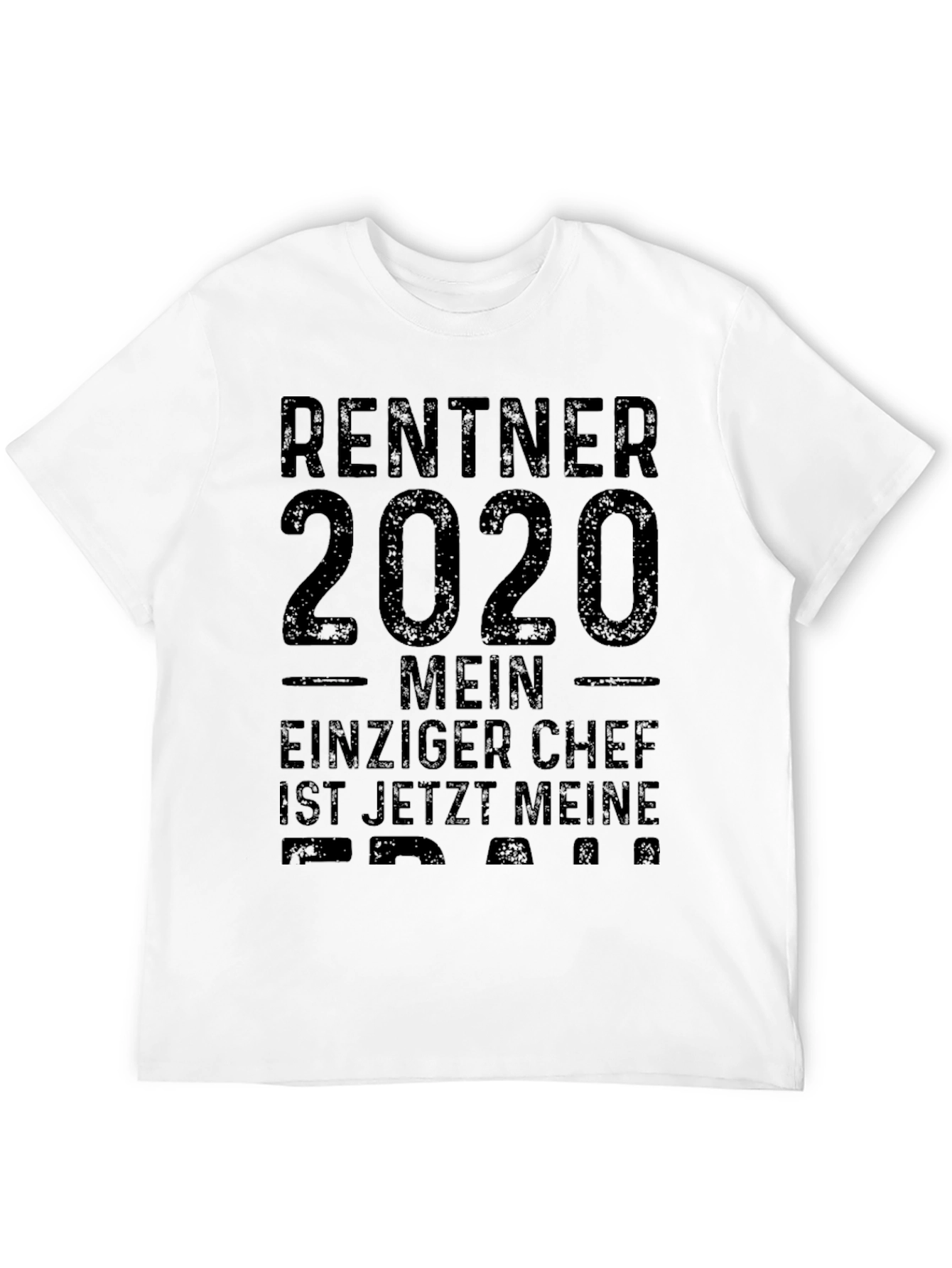 Retiree 2020 T-Shirt: Funny Retirement Gift for Men