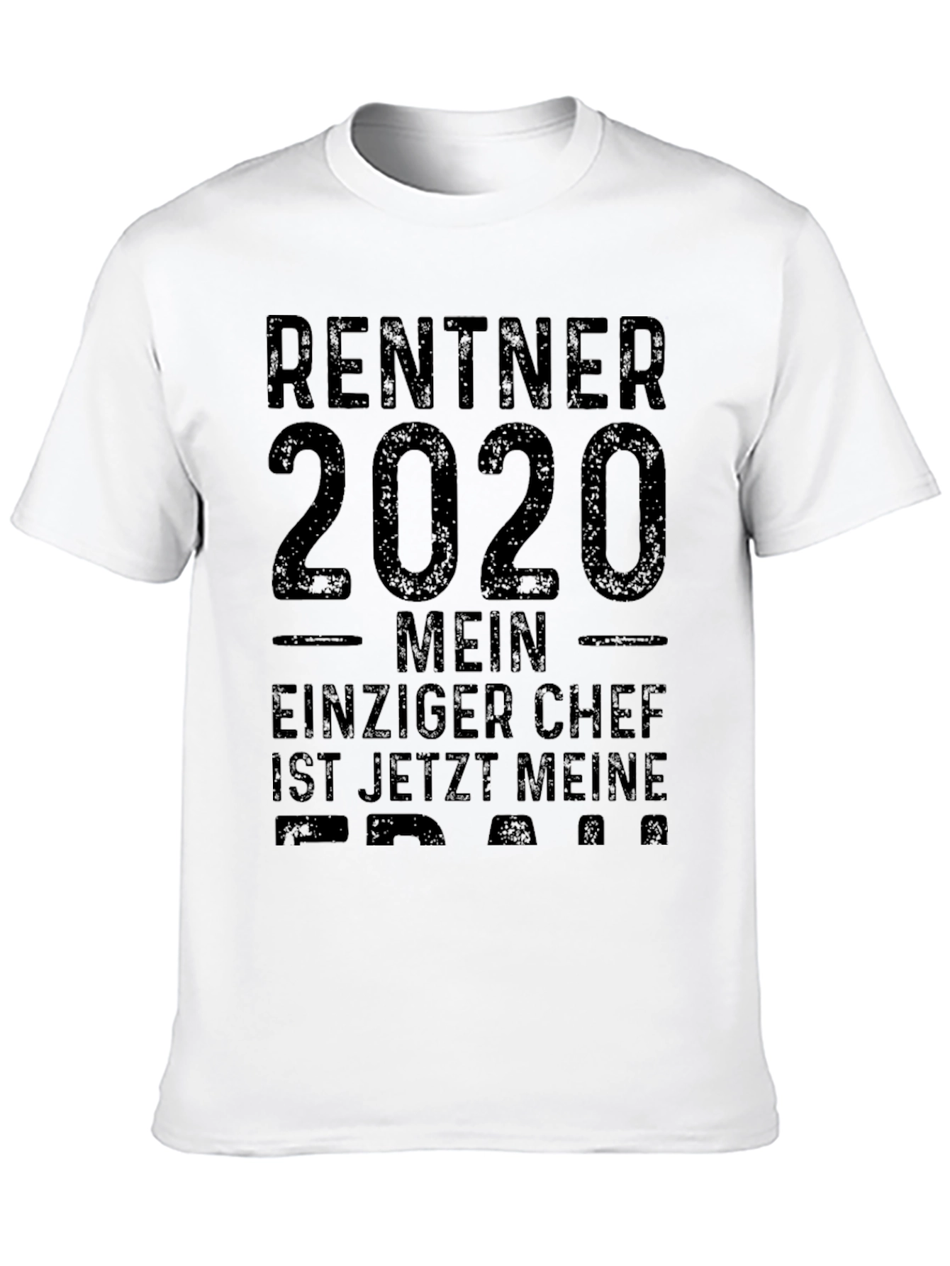 Retiree 2020 T-Shirt: Funny Retirement Gift for Men