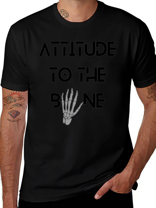 Attitude to the Bone Graphic T-Shirt