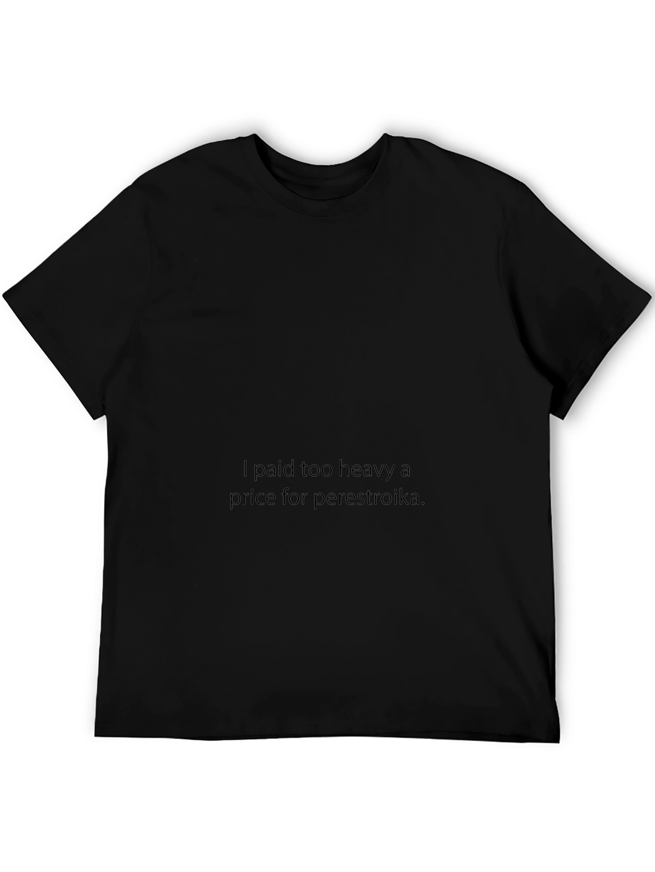 Perestroika Graphic Tee - Heavy Price Paid T-Shirt