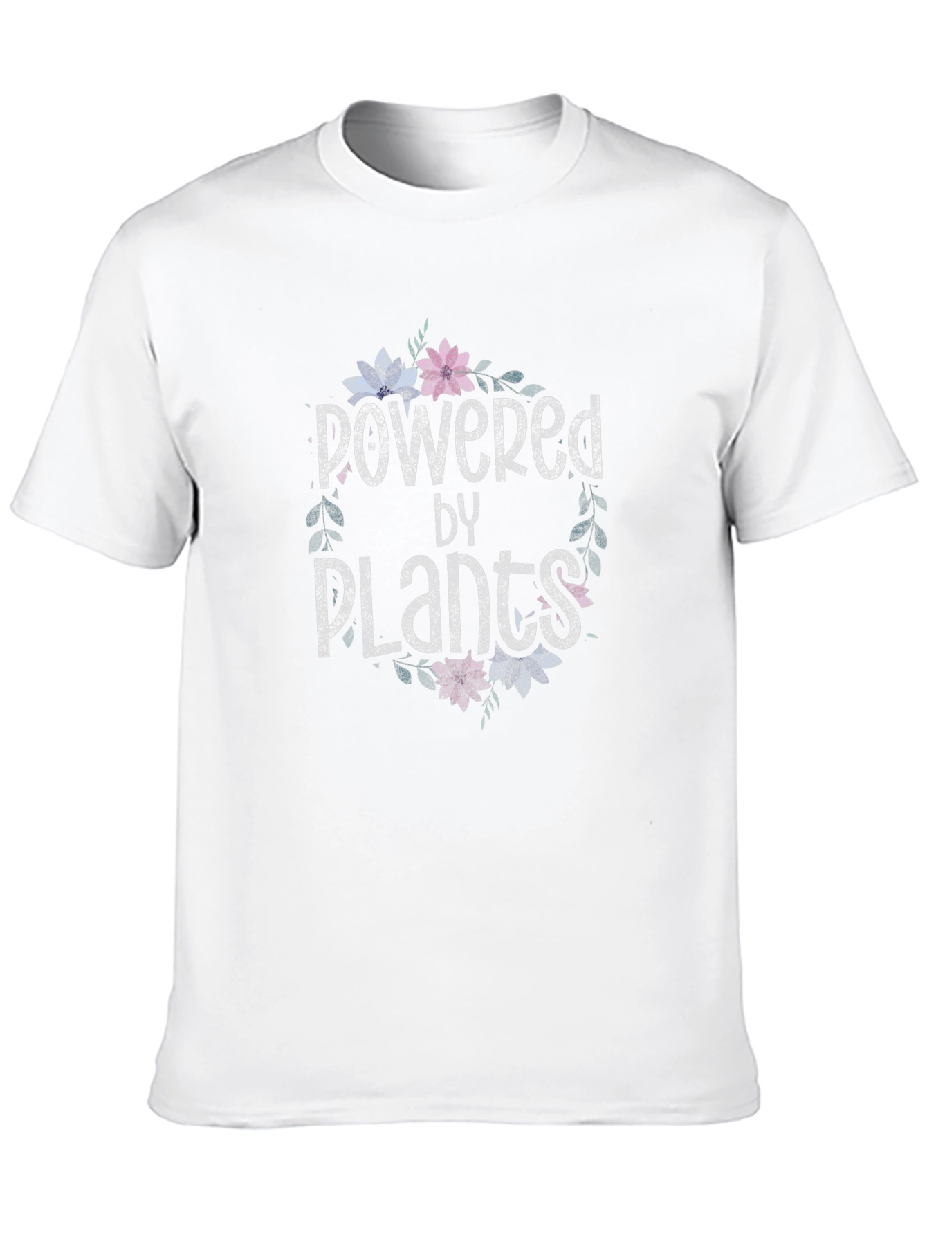 Powered by Plants T-Shirt - Vegan Lifestyle Tee