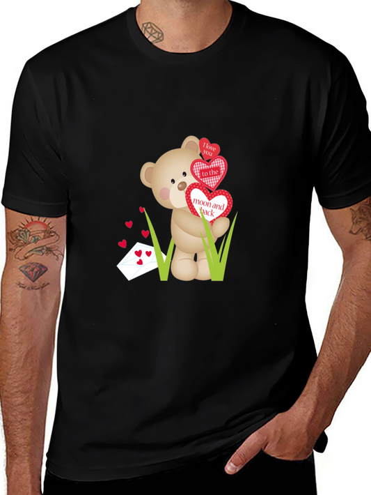 I Love You to the Moon and Back Teddy Bear T-Shirt