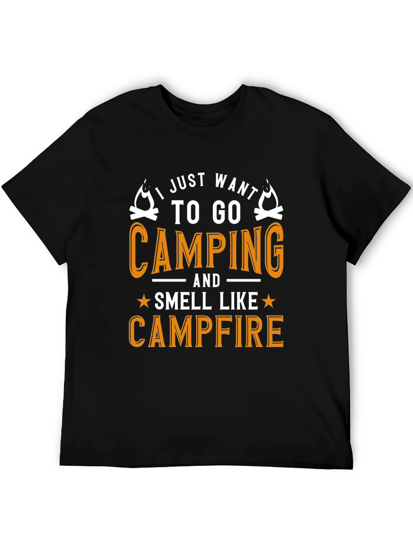 Camping Campfire Graphic T-Shirt