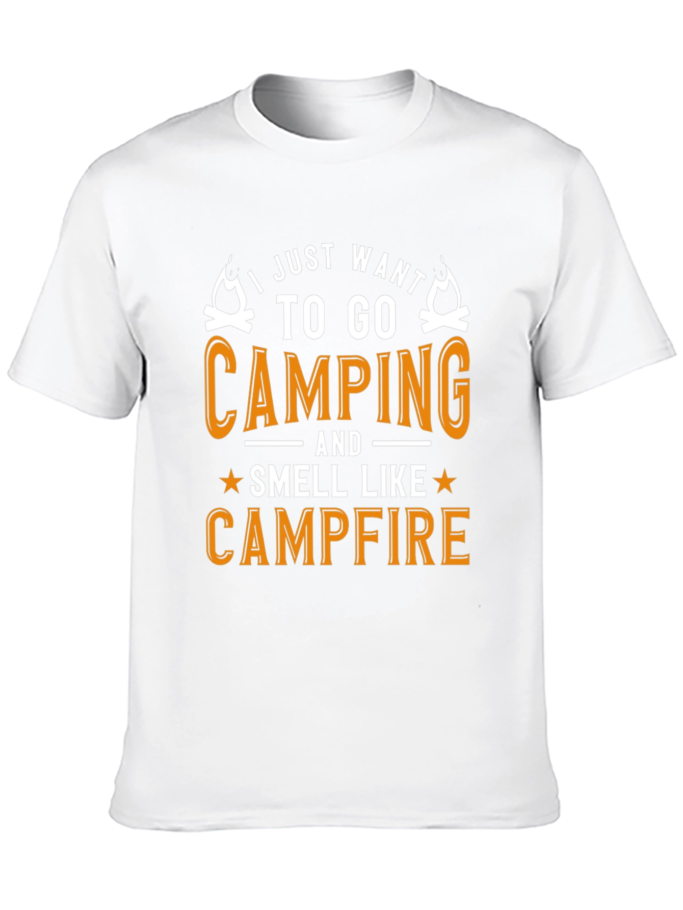Camping Campfire Graphic T-Shirt