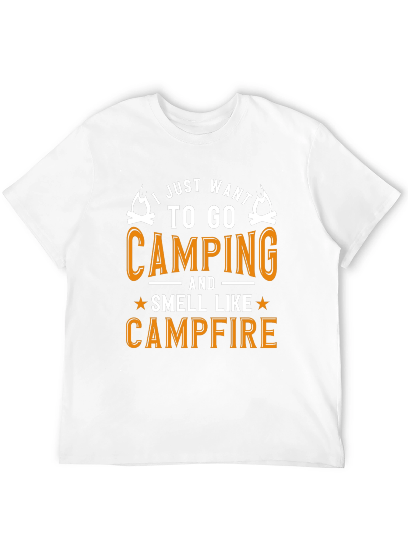 Camping Campfire Graphic T-Shirt