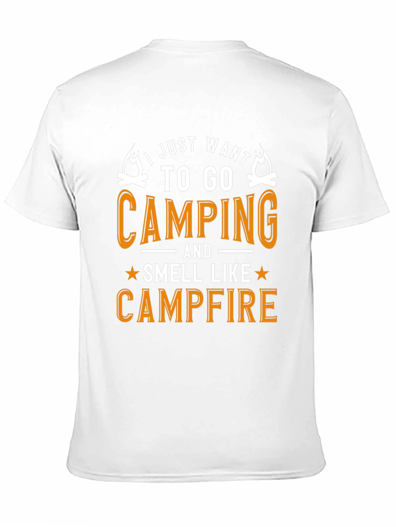 Camping Campfire Graphic T-Shirt