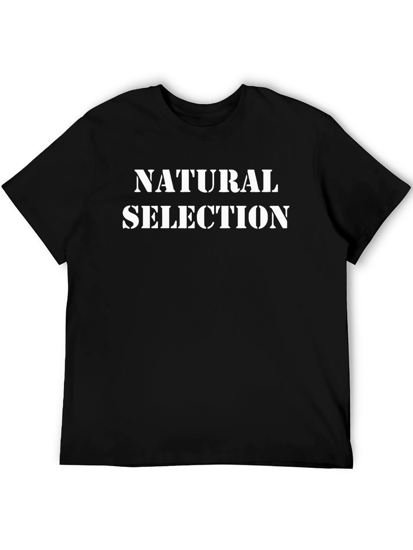 Natural Selection Graphic Tee - Bold Statement Shirt