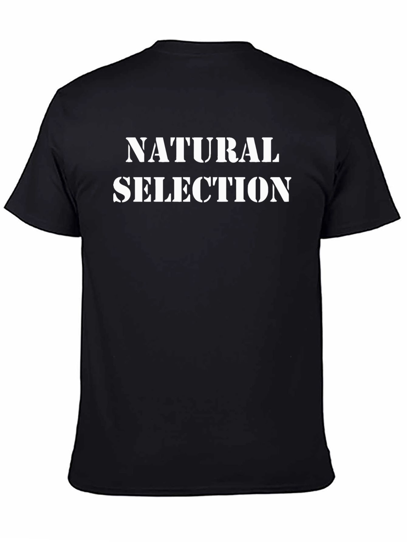 Natural Selection Graphic Tee - Bold Statement Shirt