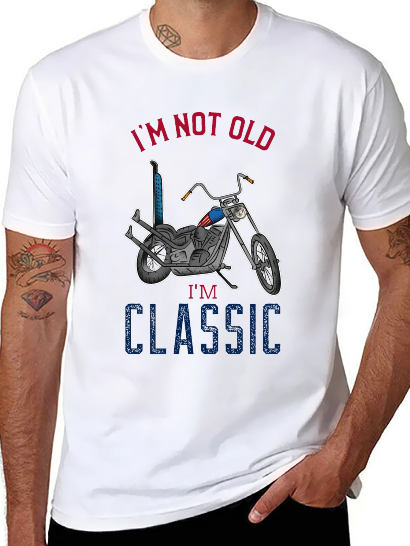 Im Not Old Im Classic Motorcycle T-Shirt