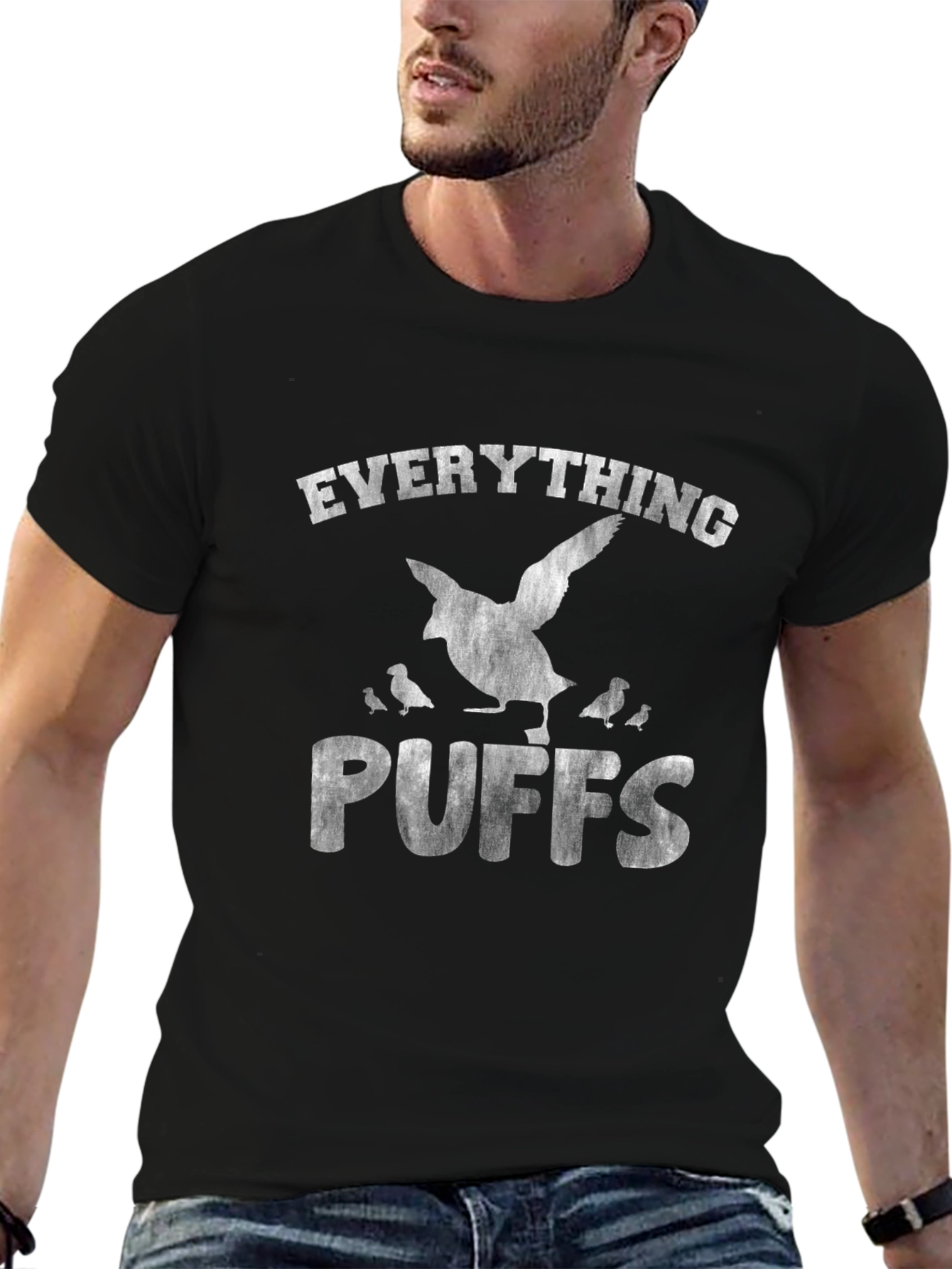 Everything Puffs T-Shirt - Duck Hunting Tee