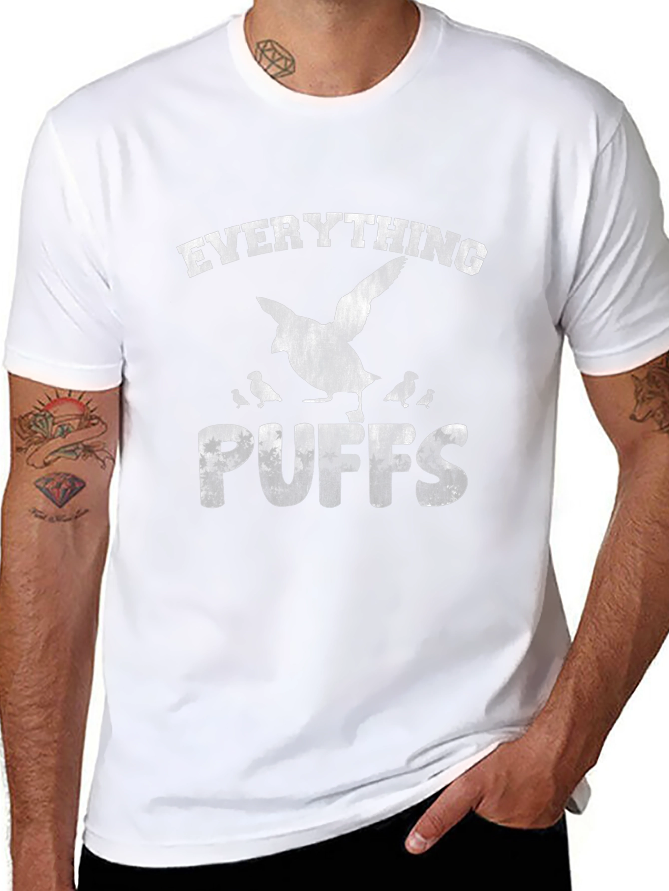 Everything Puffs T-Shirt - Duck Hunting Tee
