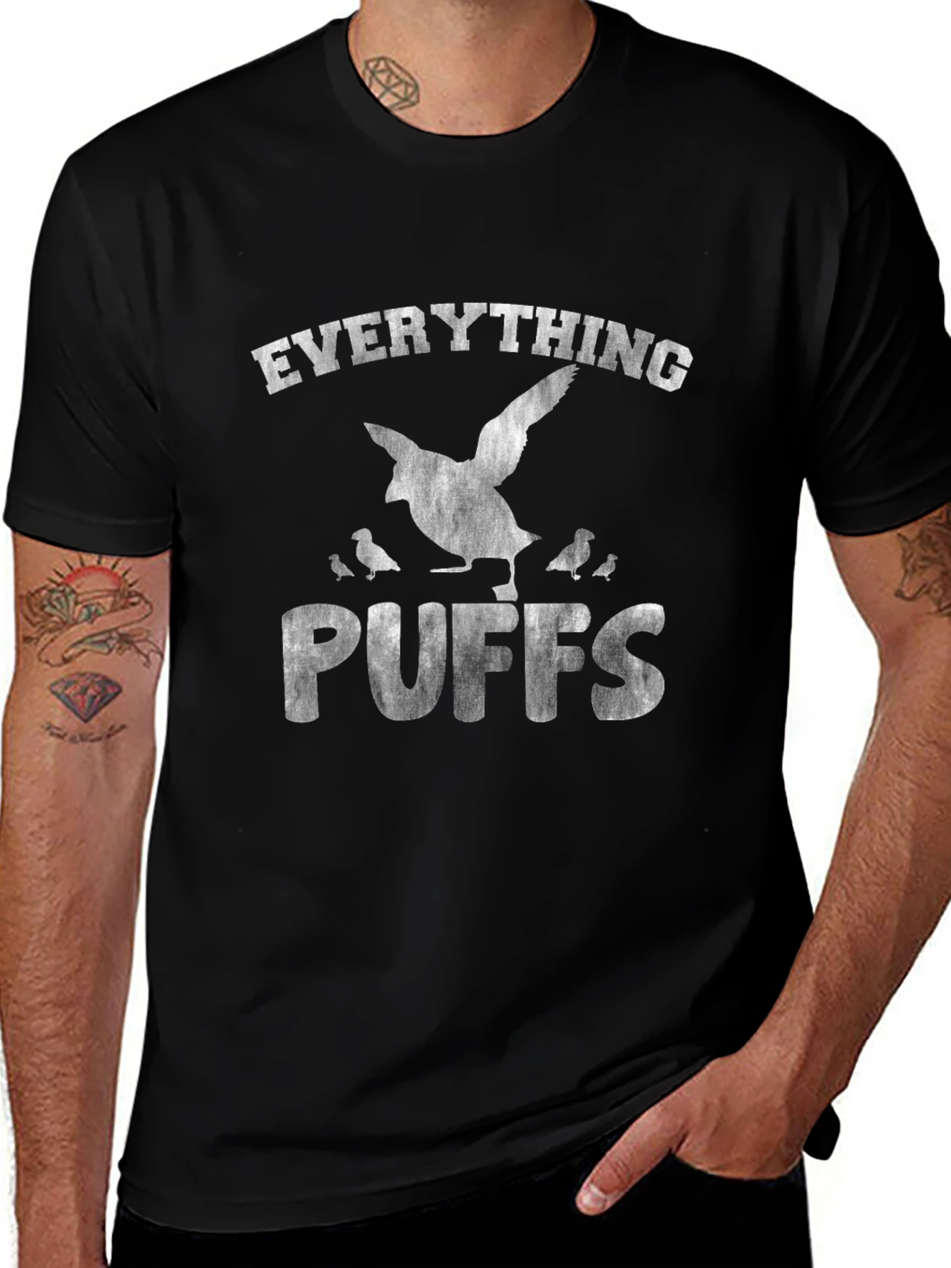 Everything Puffs T-Shirt - Duck Hunting Tee