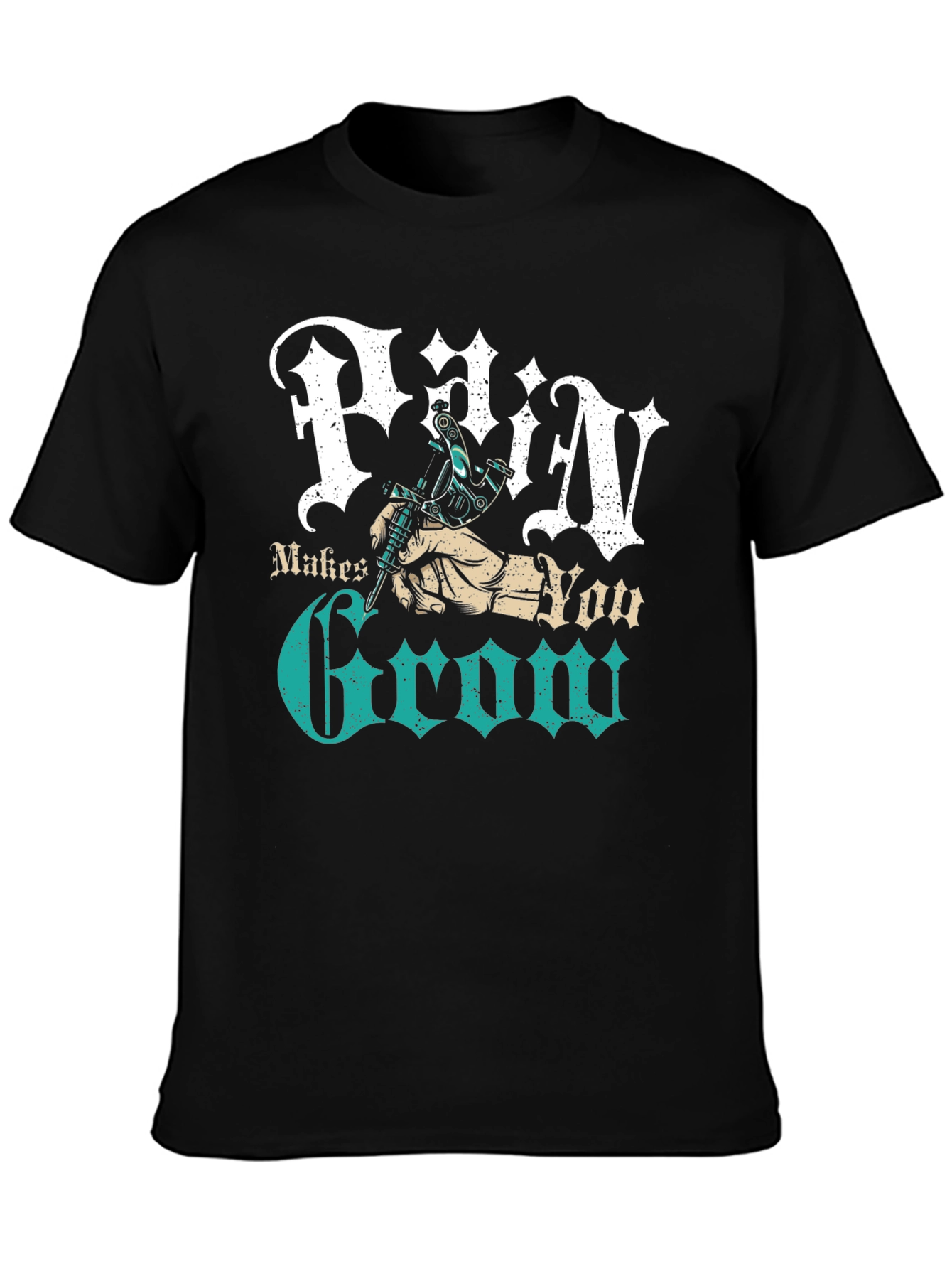 Pain Makes You Grow Tattoo T-Shirt - Graphic Tee