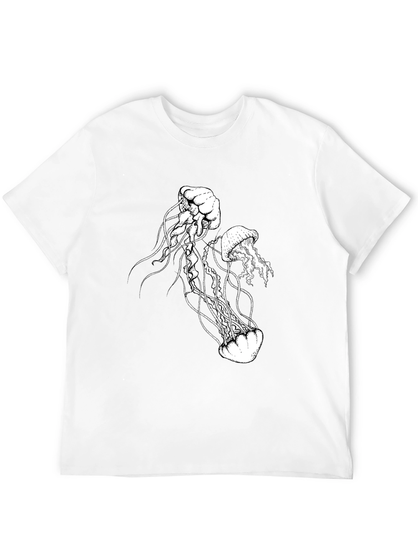 Jellyfish Graphic Tee - Black