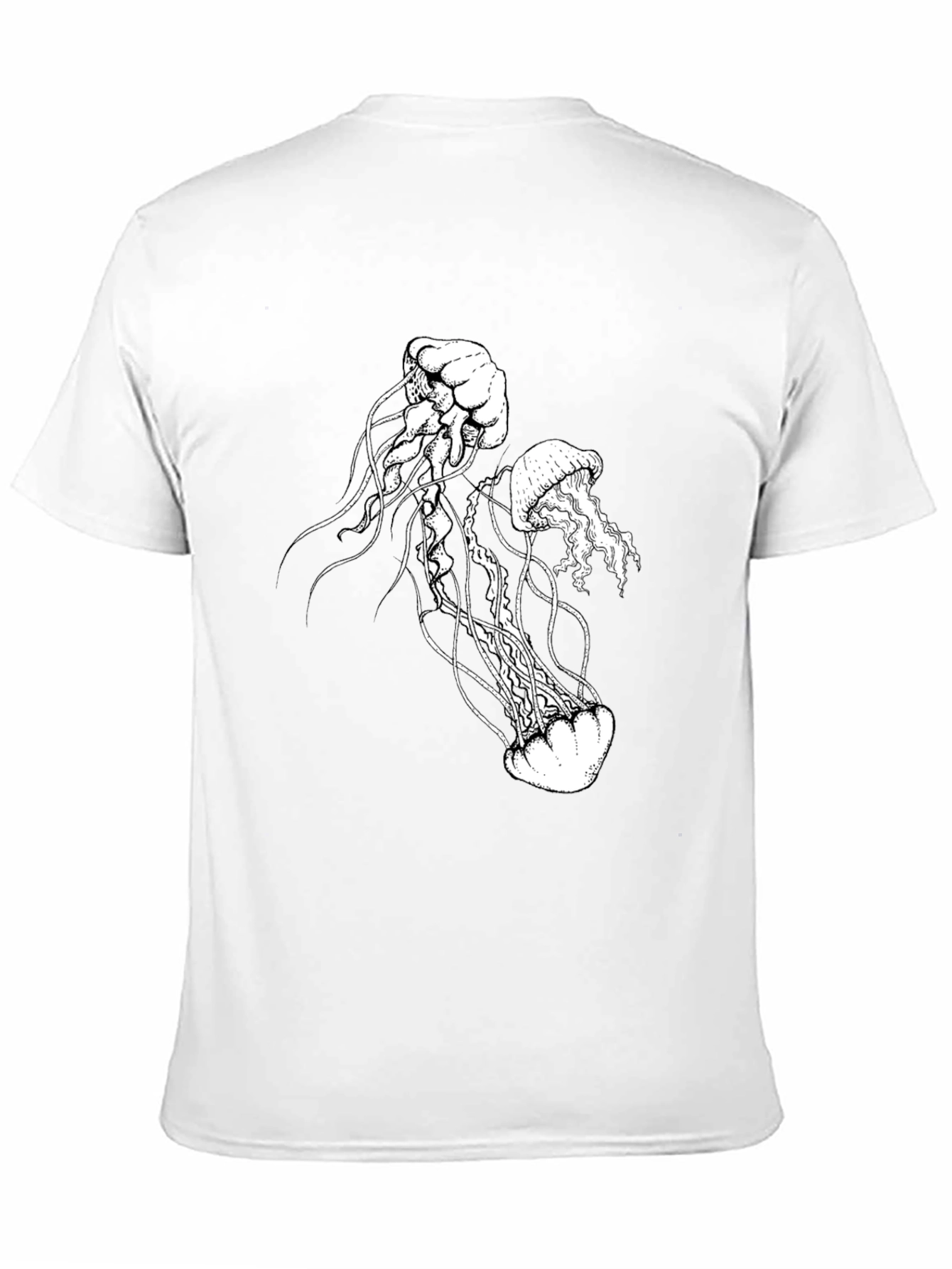 Jellyfish Graphic Tee - Black
