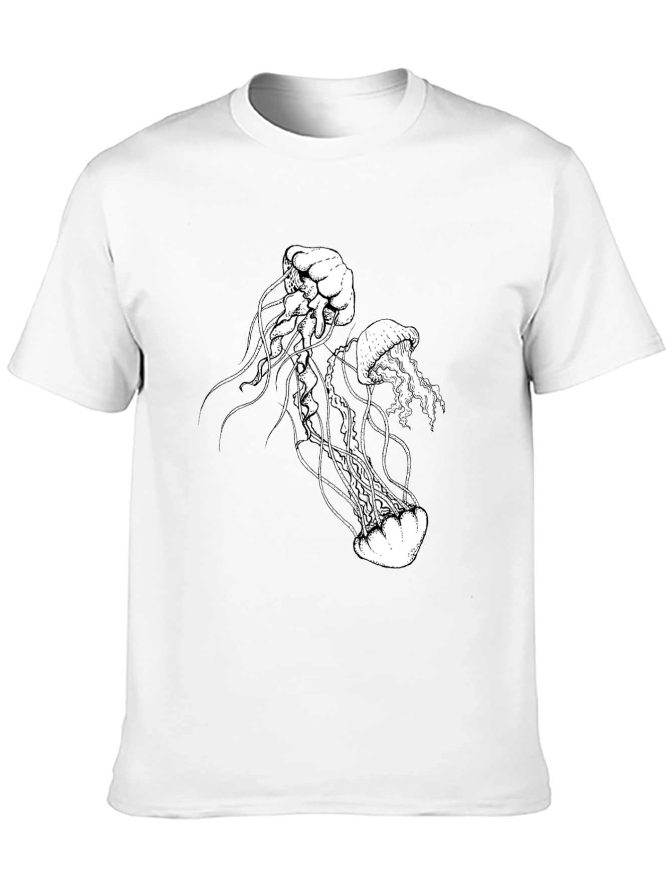 Jellyfish Graphic Tee - Black