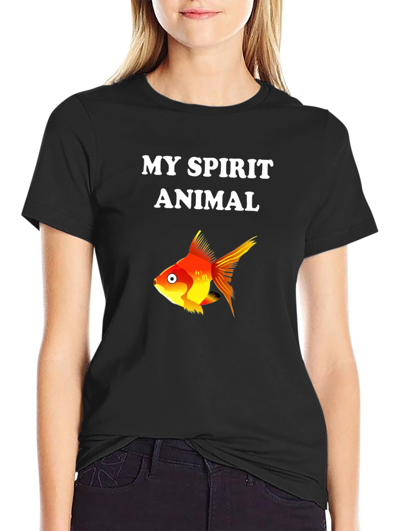 My Spirit Animal Goldfish Graphic Tee
