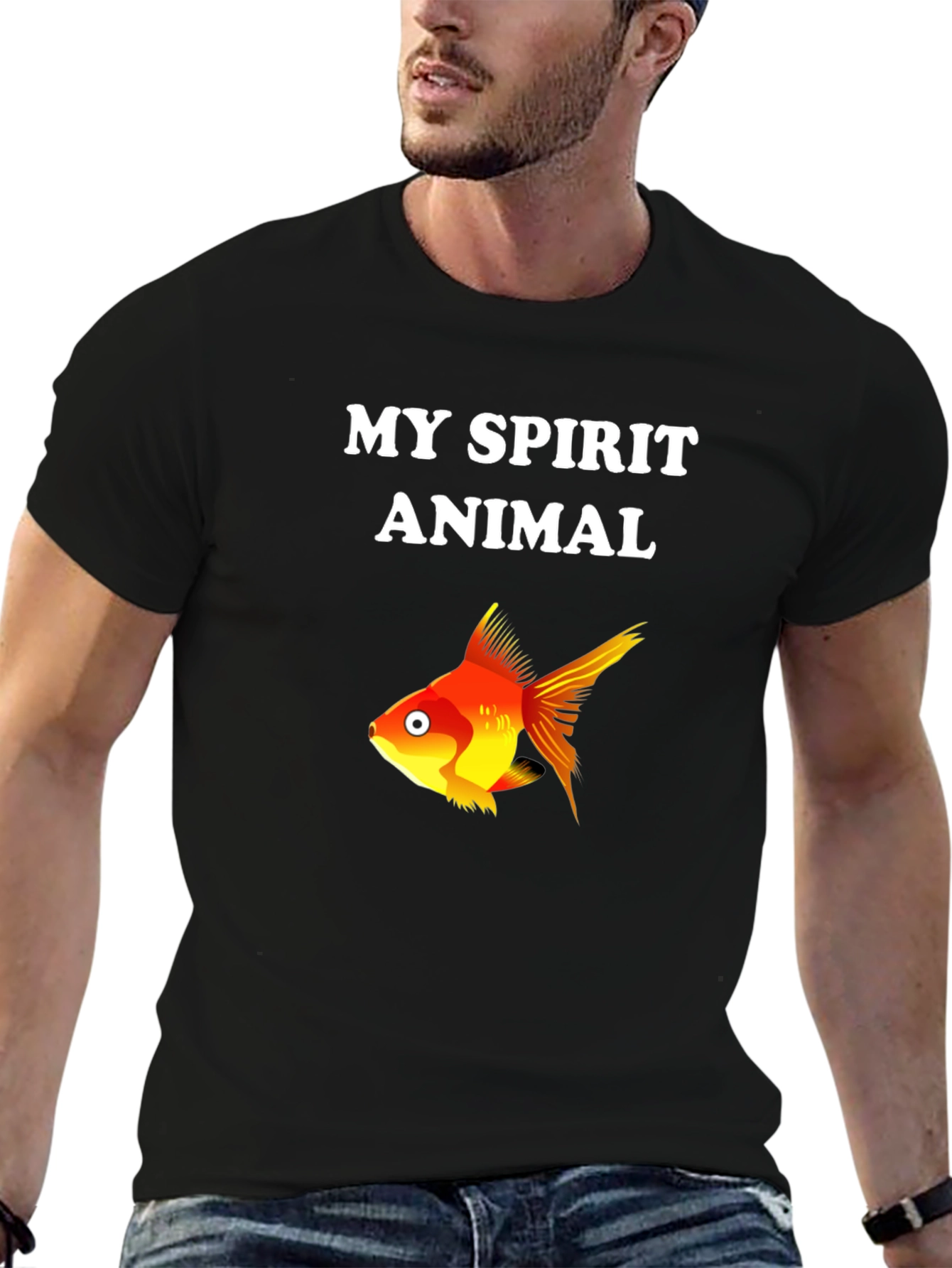 My Spirit Animal Goldfish Graphic Tee