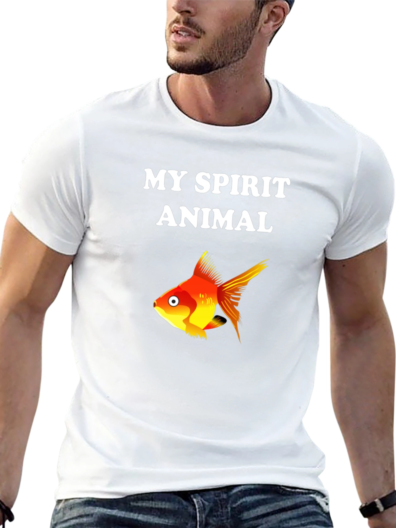 My Spirit Animal Goldfish Graphic Tee