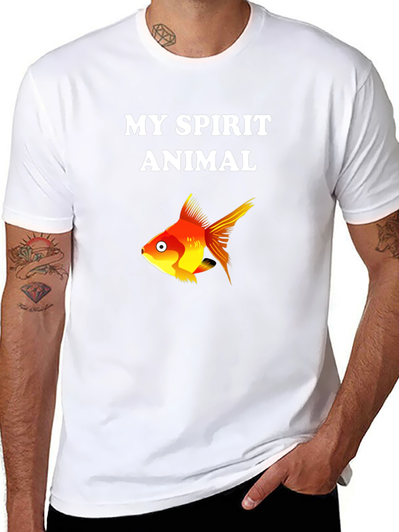 My Spirit Animal Goldfish Graphic Tee