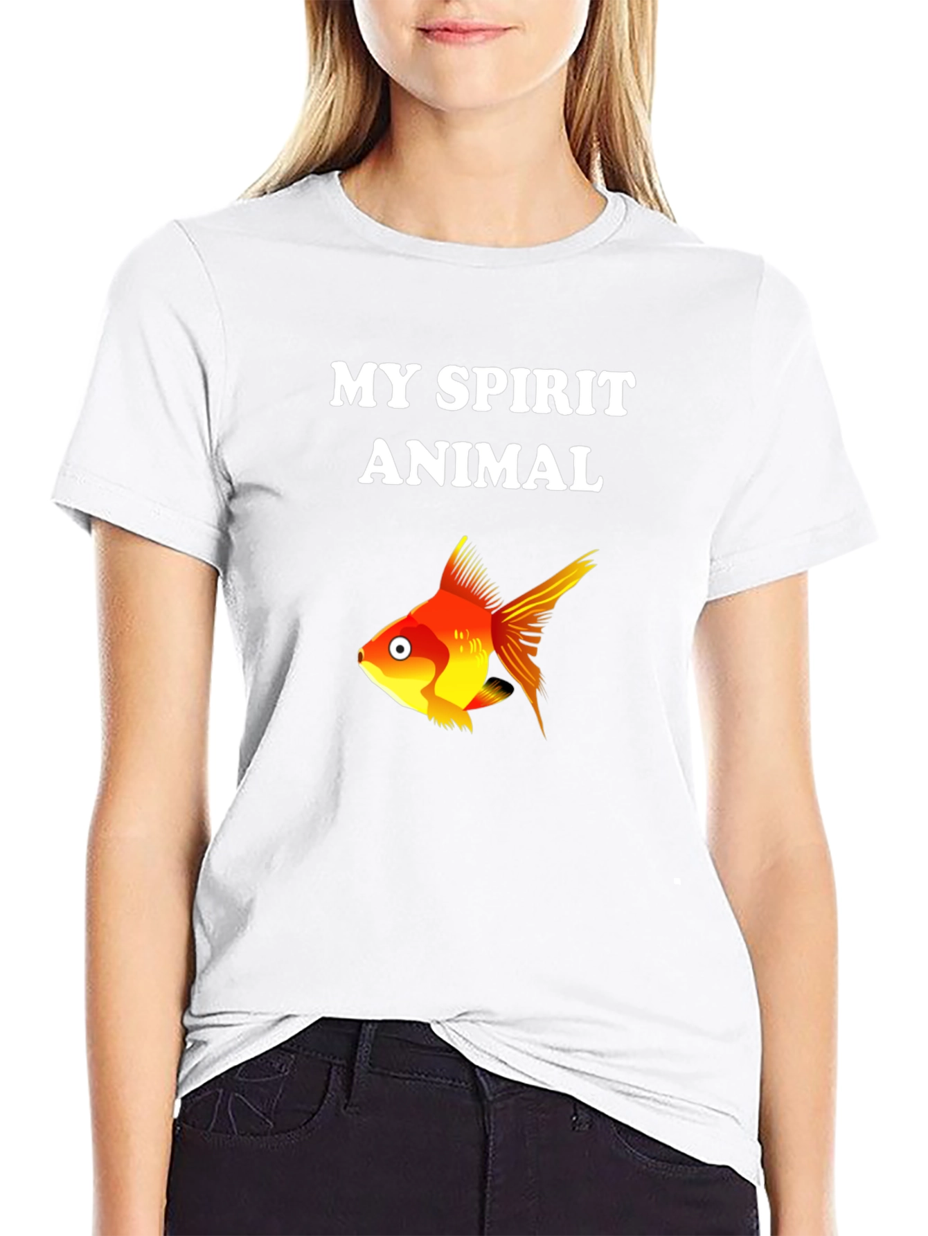 My Spirit Animal Goldfish Graphic Tee