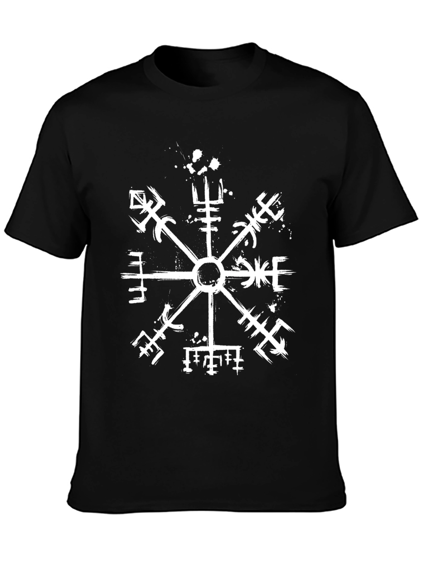 Vegvisir Compass T-Shirt - Viking Symbol