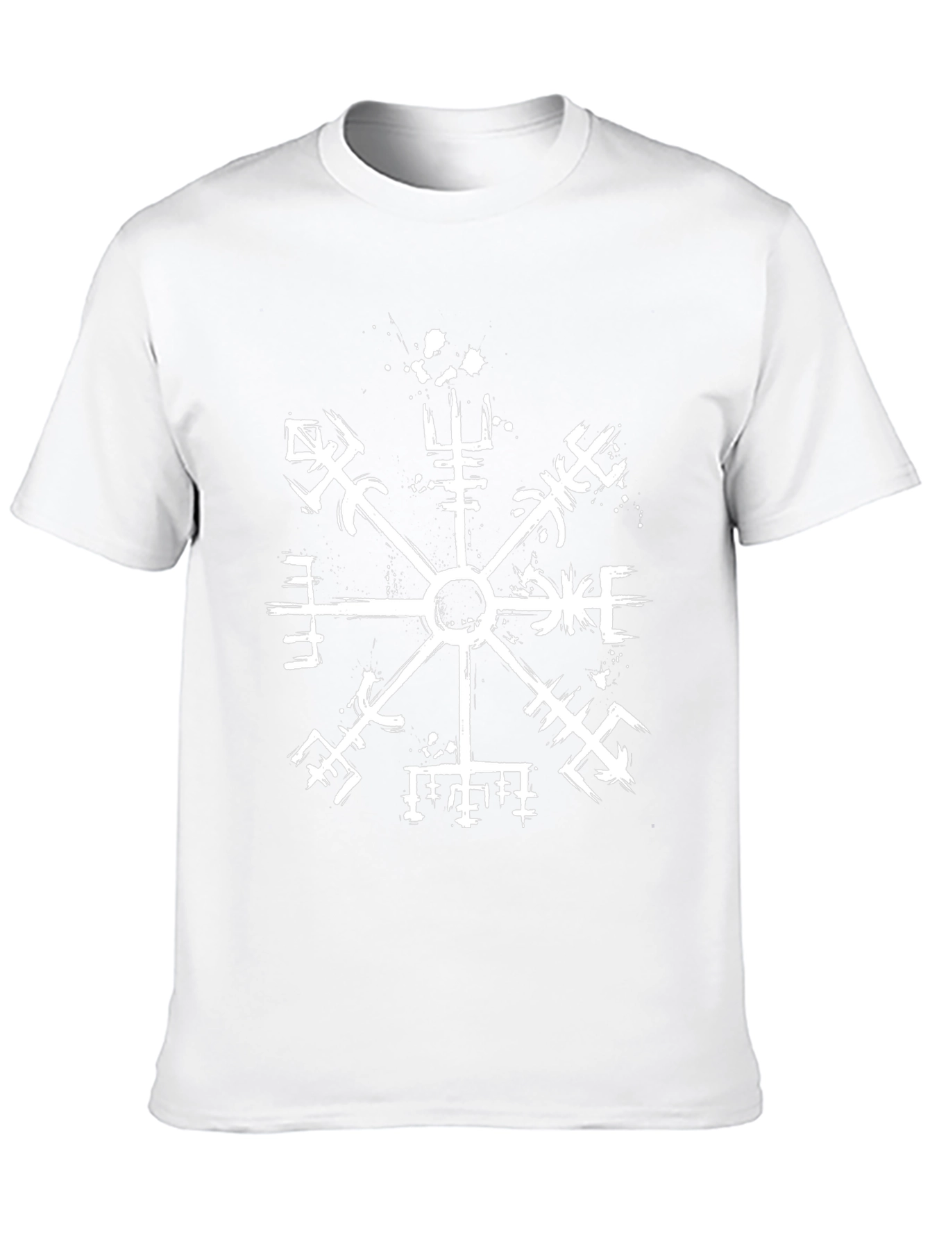 Vegvisir Compass T-Shirt - Viking Symbol