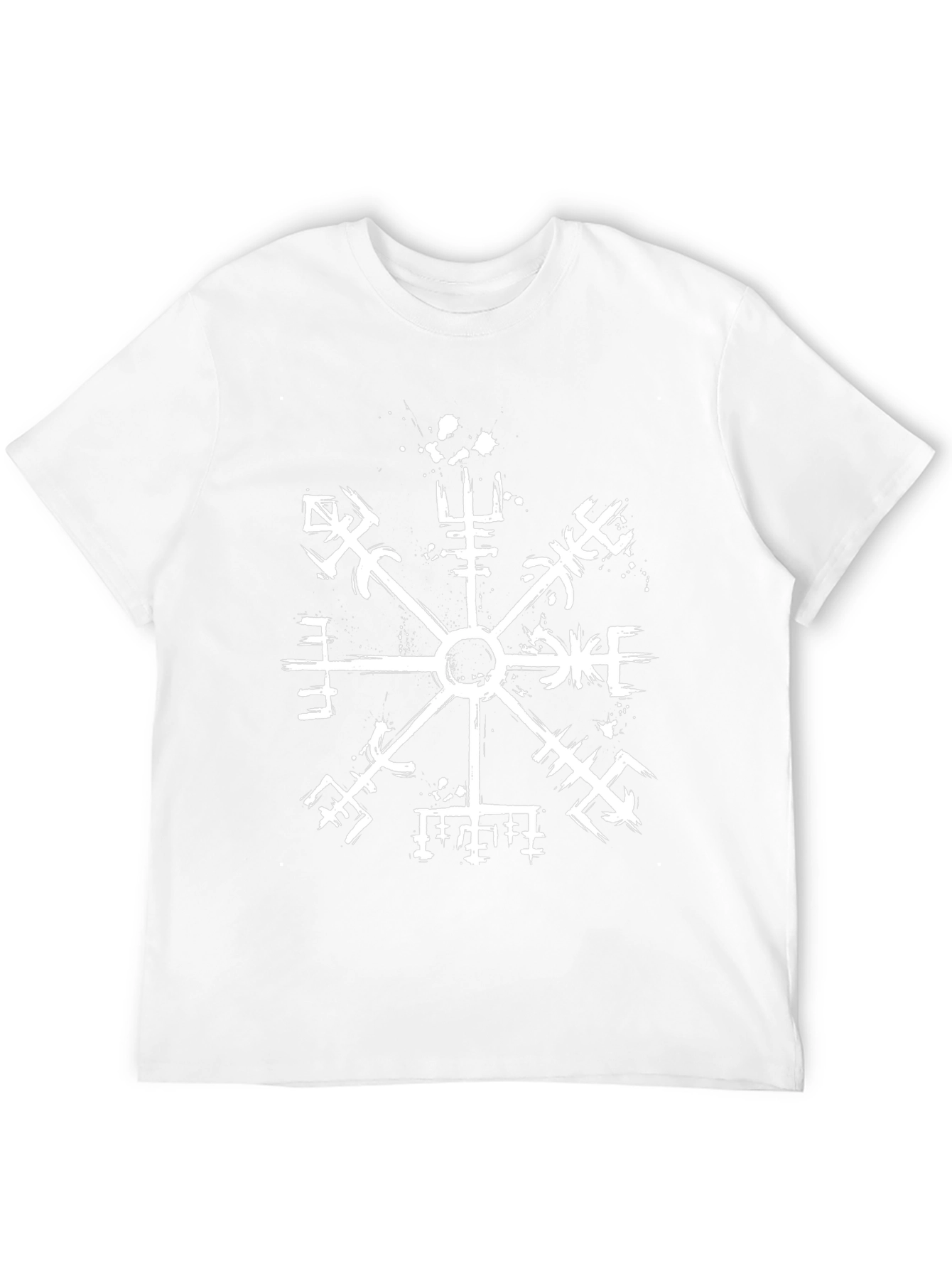 Vegvisir Compass T-Shirt - Viking Symbol