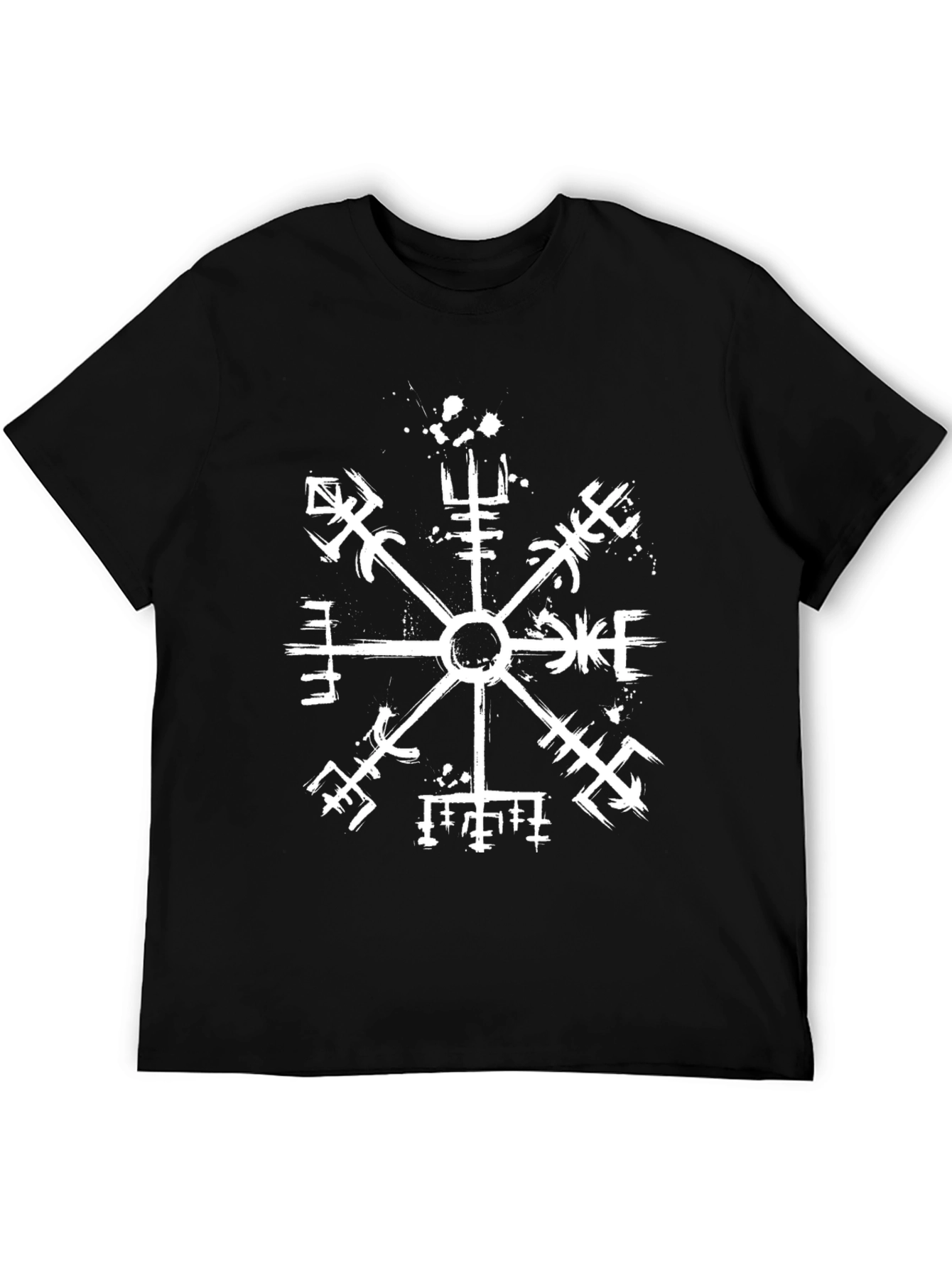 Vegvisir Compass T-Shirt - Viking Symbol