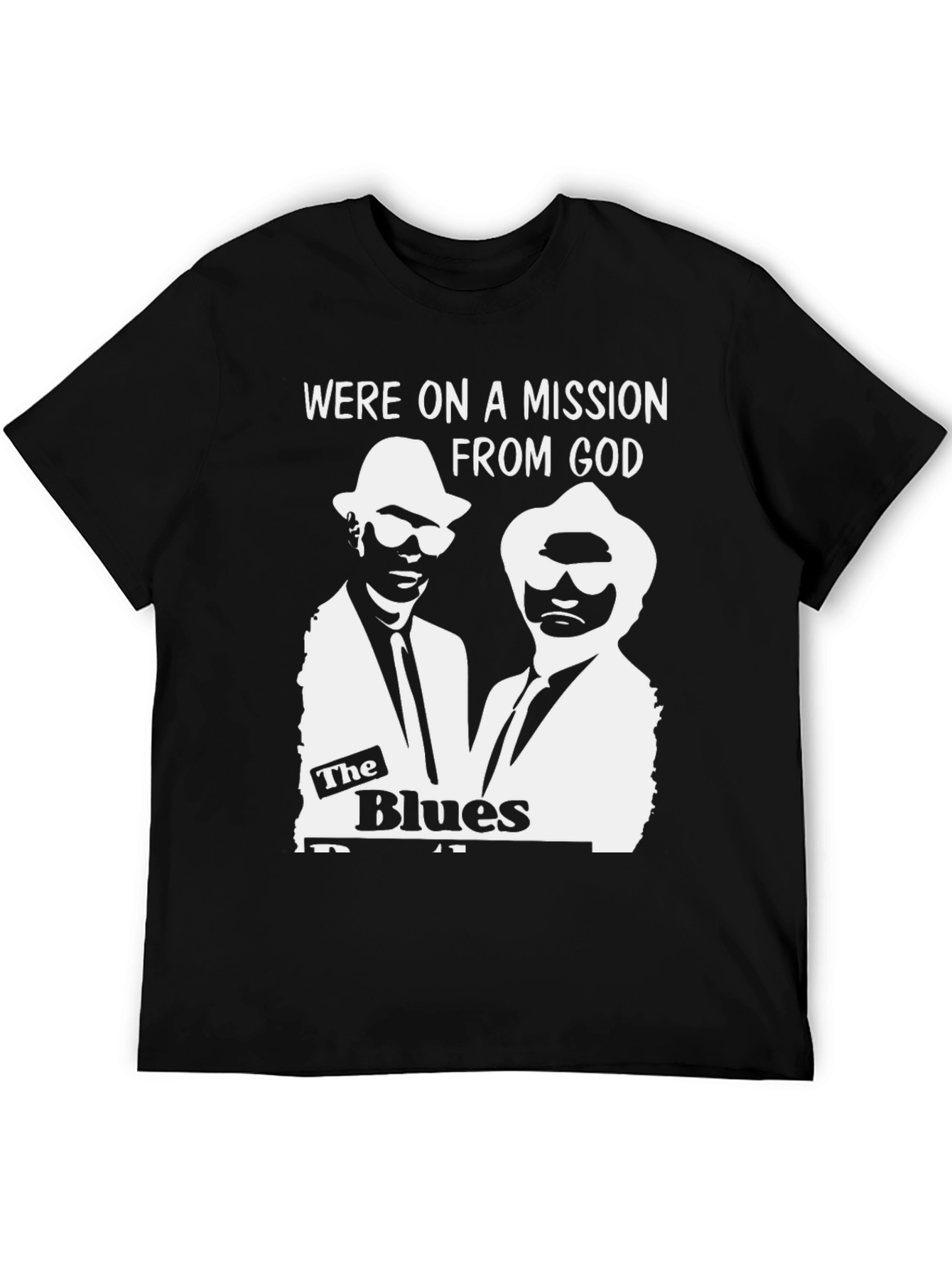 Blues Brothers Mission From God Graphic T-Shirt