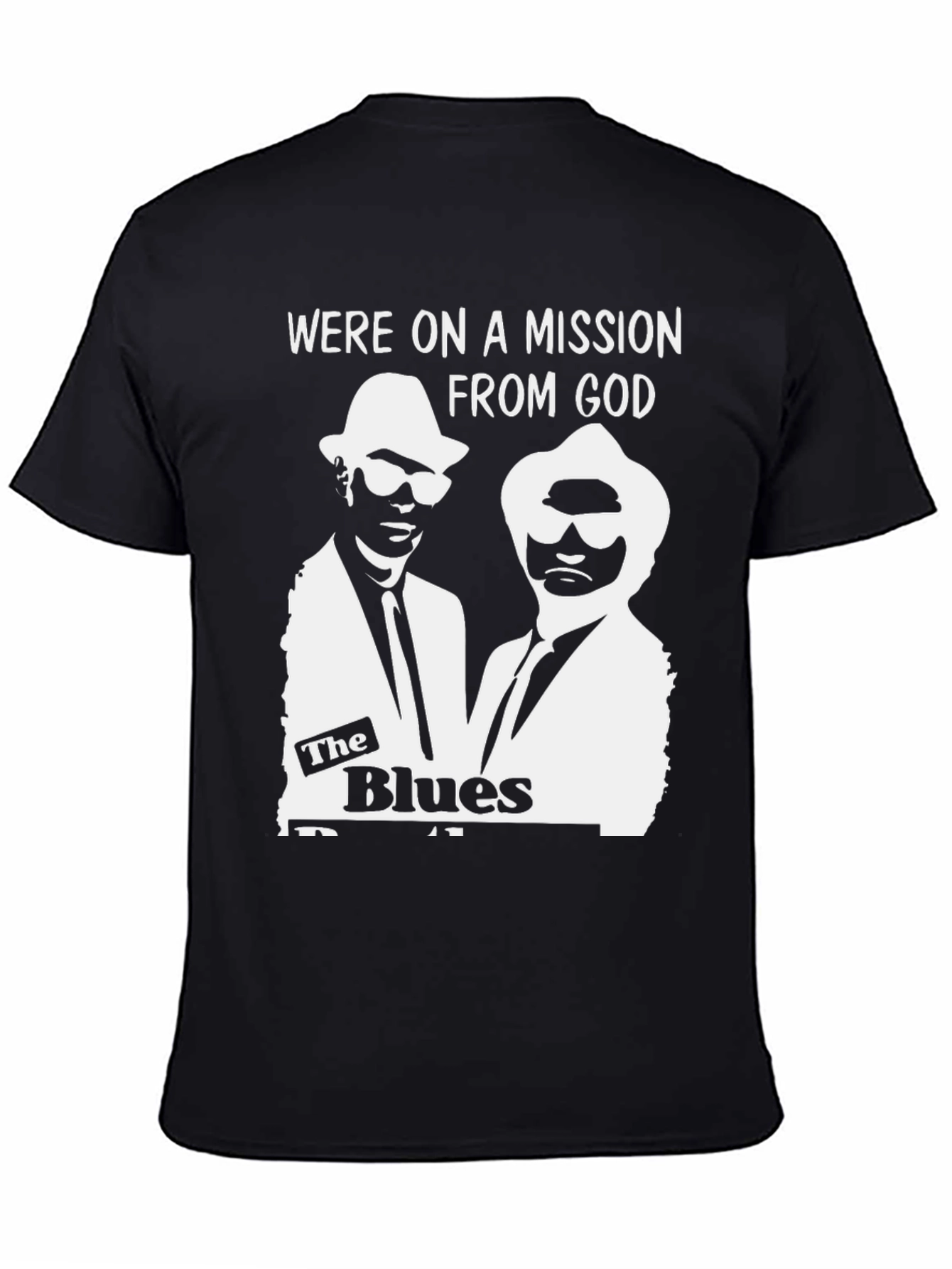 Blues Brothers Mission From God Graphic T-Shirt