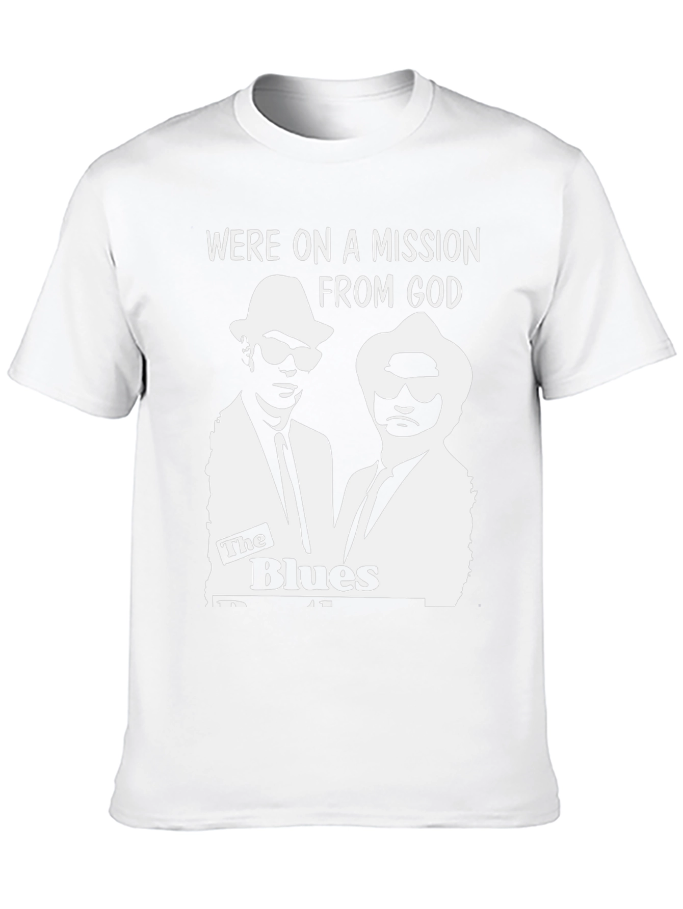 Blues Brothers Mission From God Graphic T-Shirt