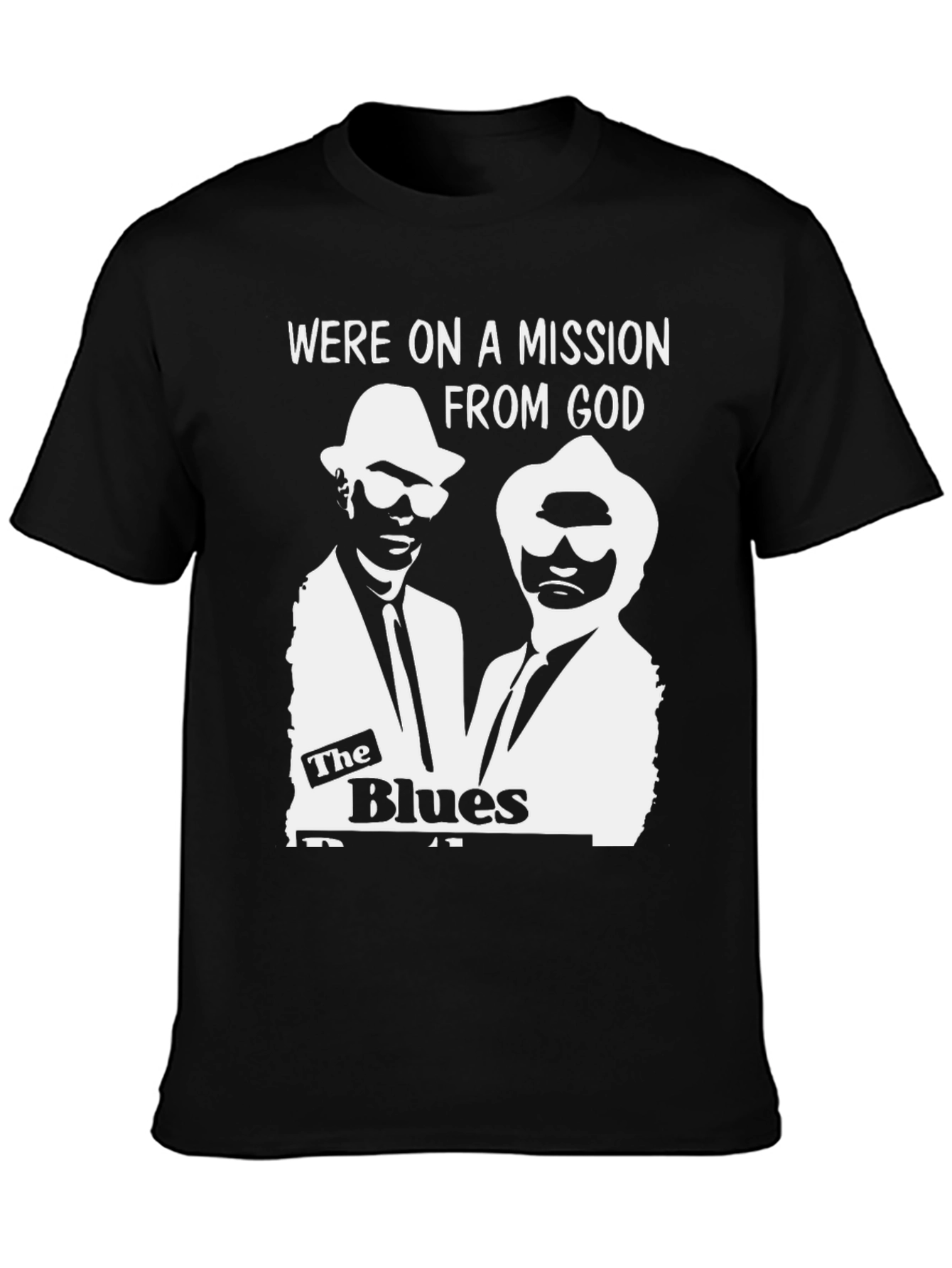 Blues Brothers Mission From God Graphic T-Shirt