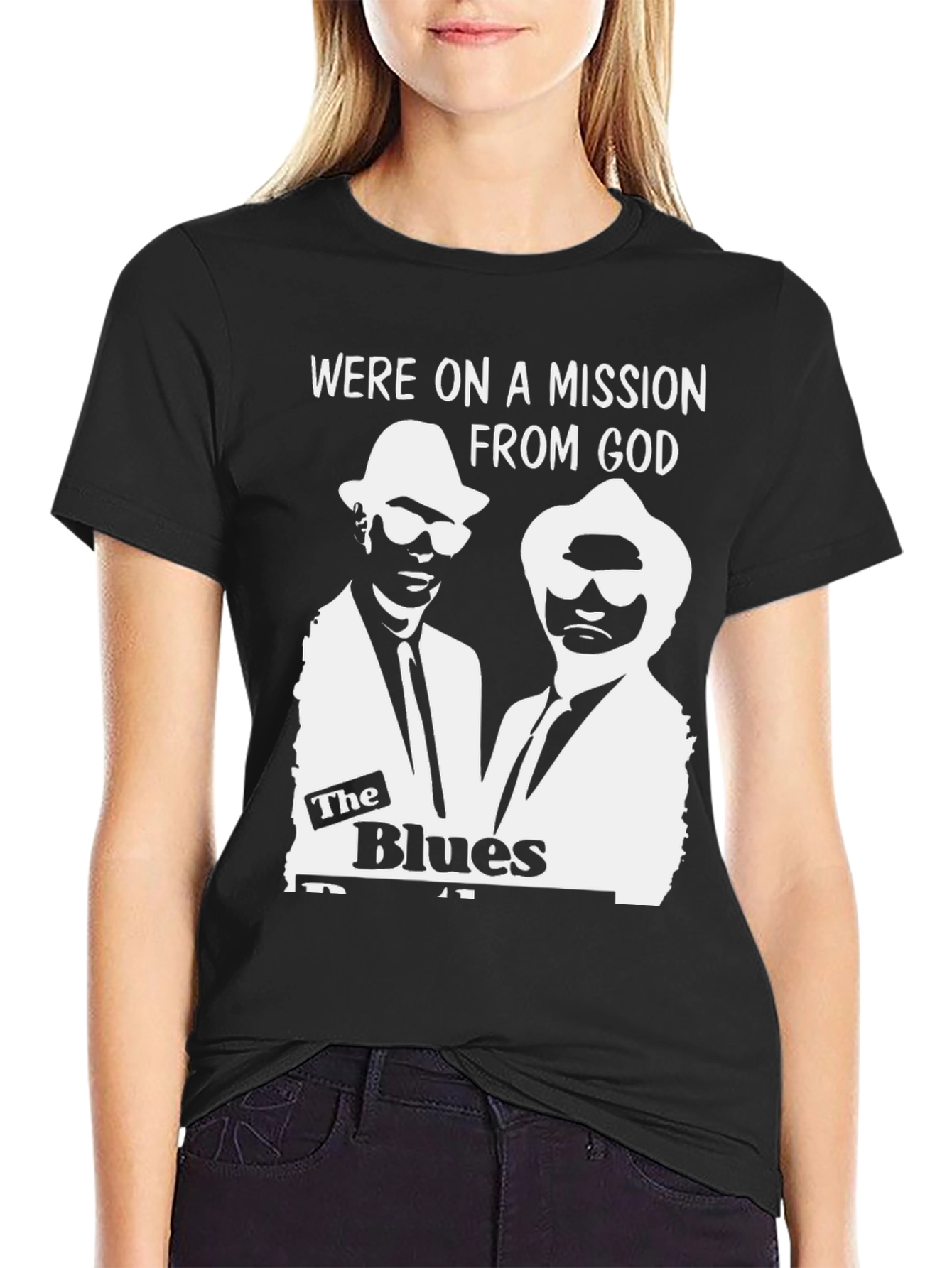 Blues Brothers Mission From God Graphic T-Shirt