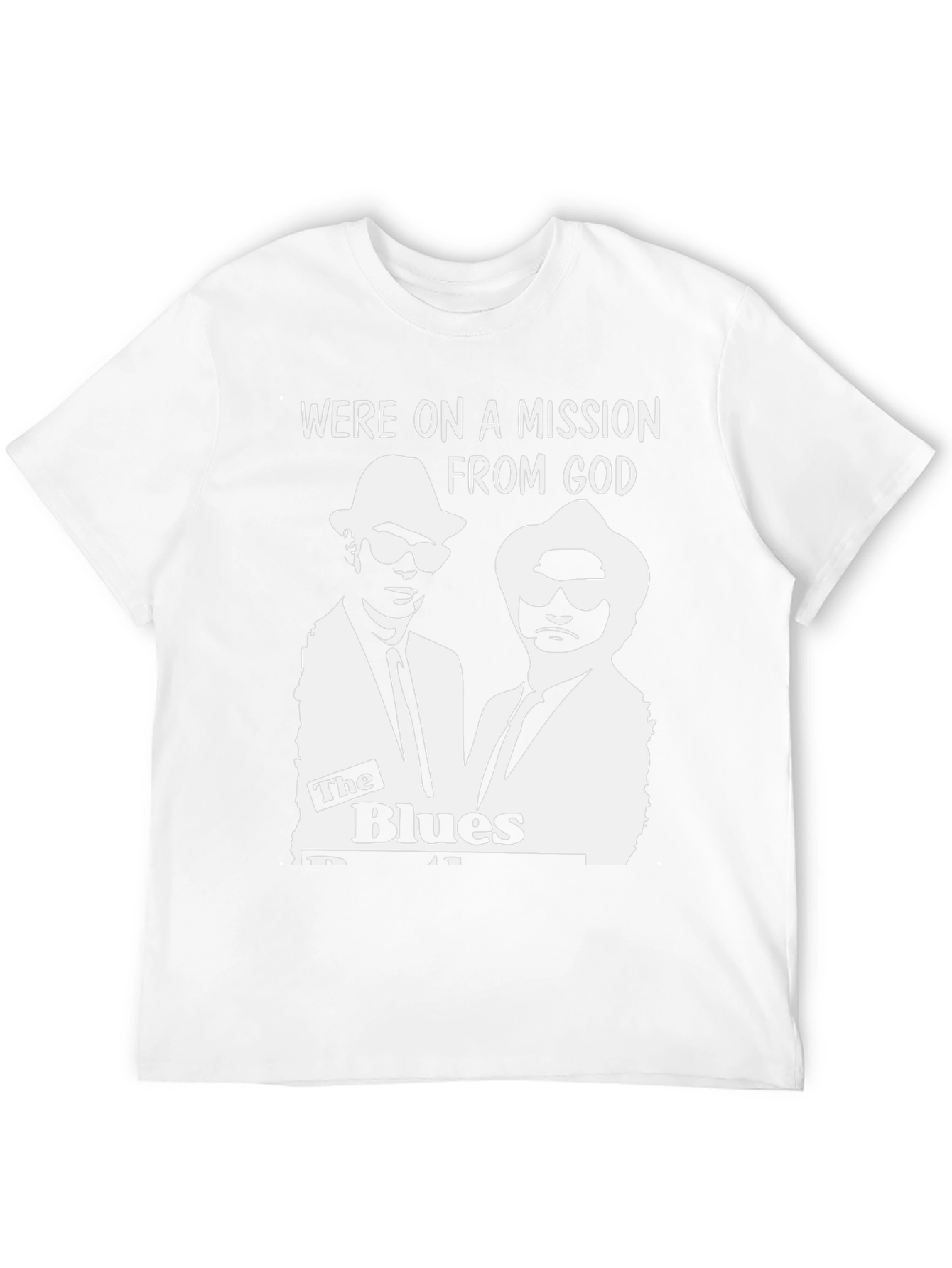 Blues Brothers Mission From God Graphic T-Shirt