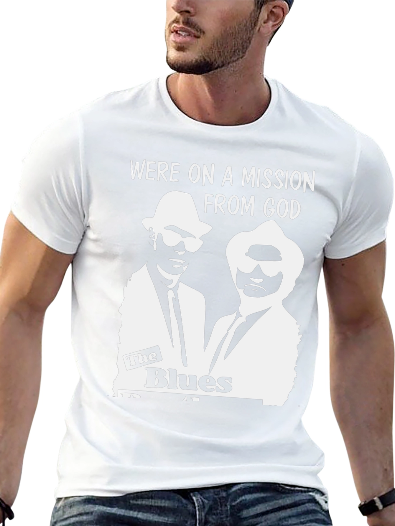 Blues Brothers Mission From God Graphic T-Shirt