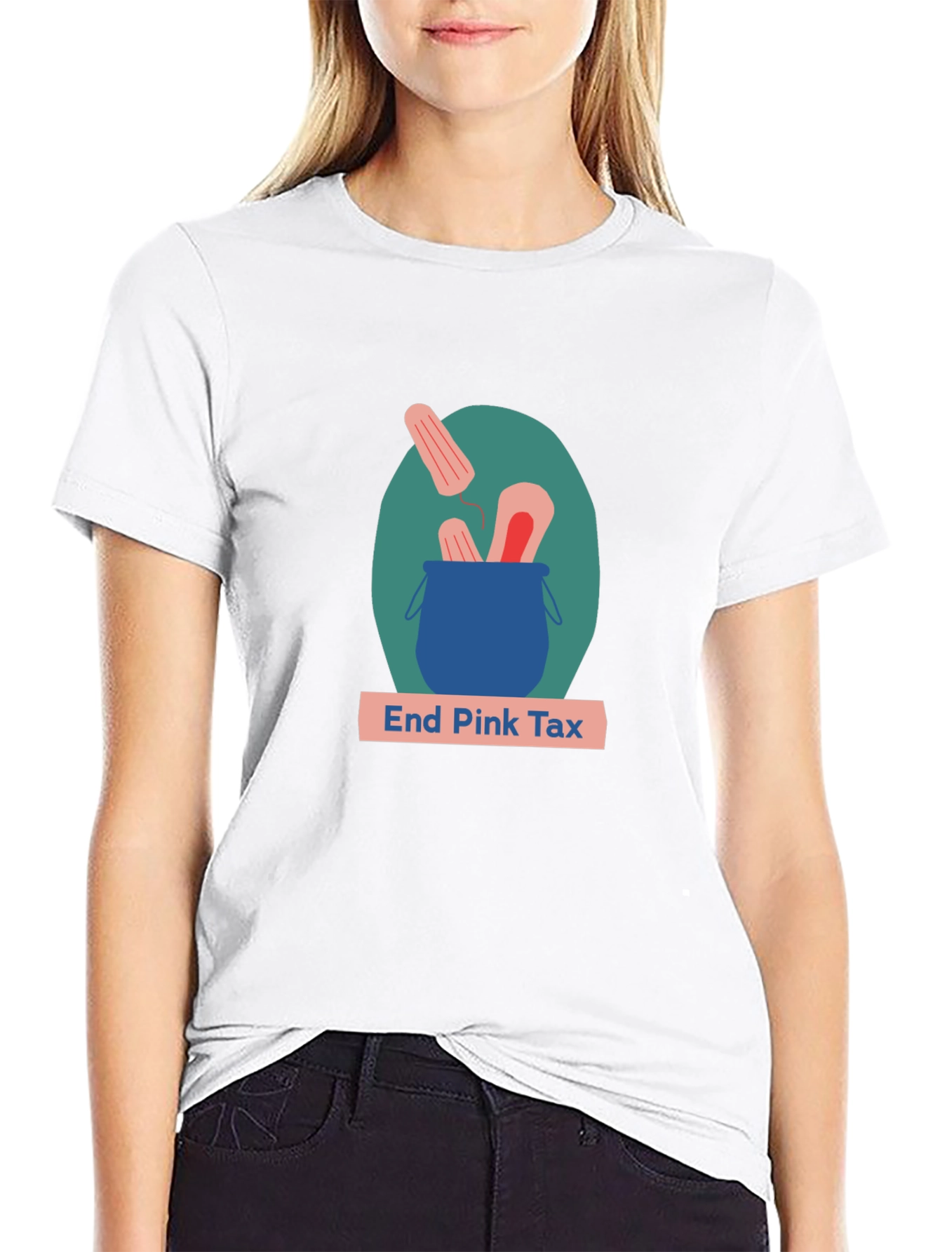 End Pink Tax Graphic T-Shirt