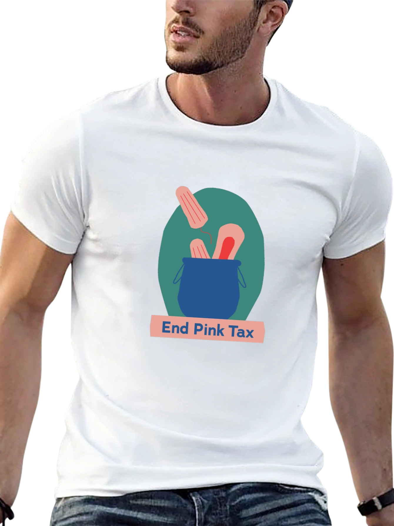 End Pink Tax Graphic T-Shirt