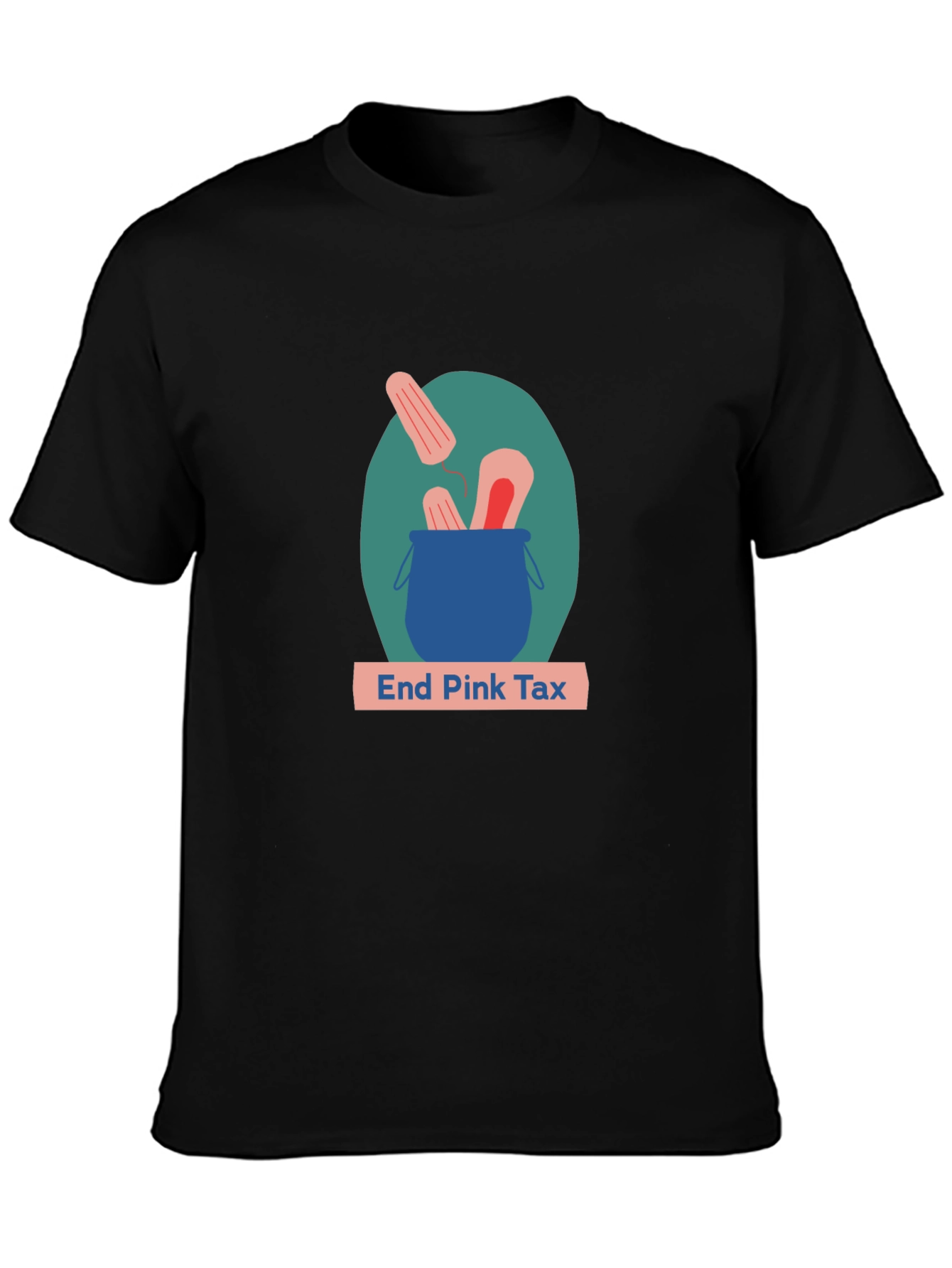 End Pink Tax Graphic T-Shirt