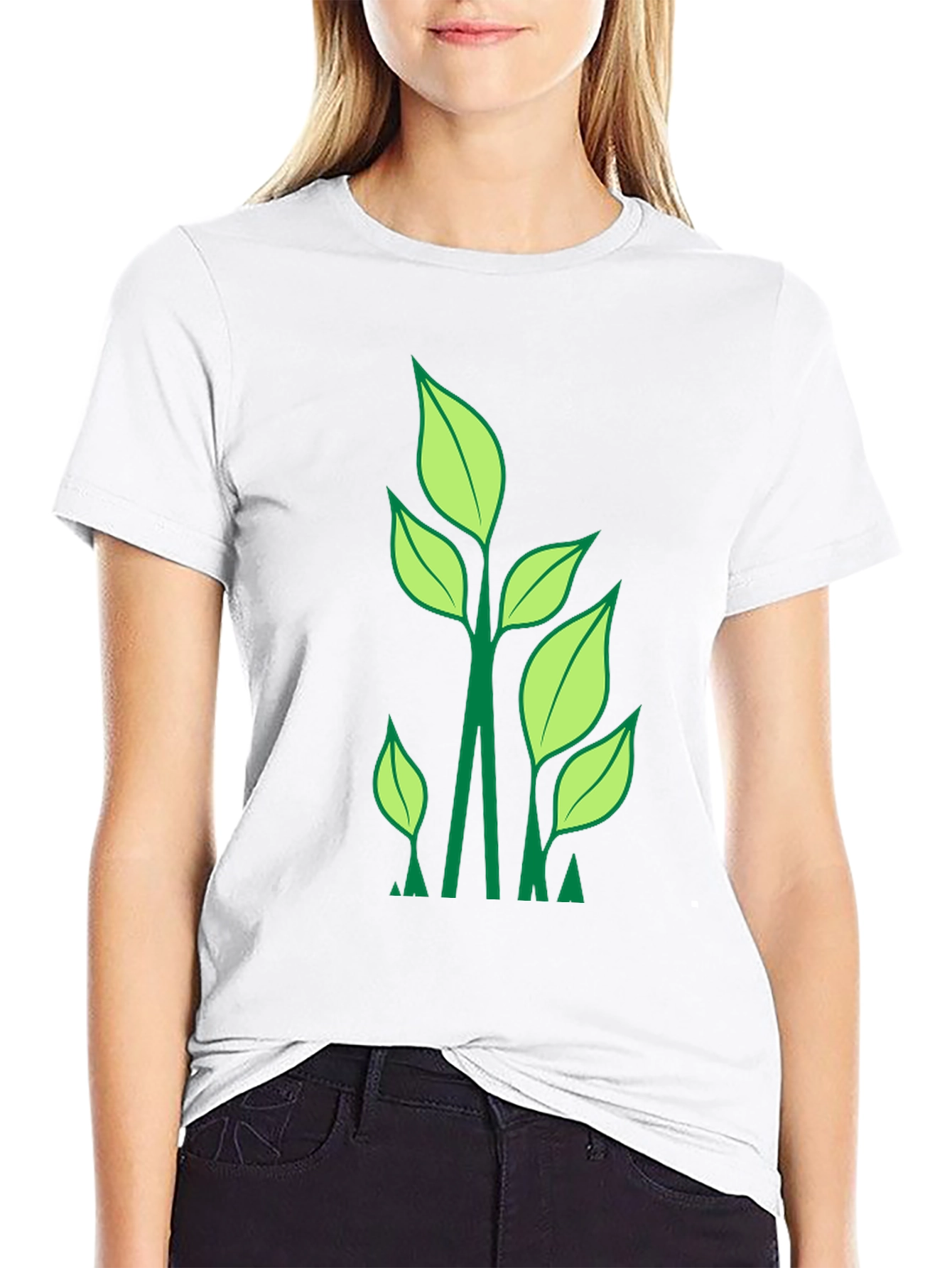 Green Sprout Graphic T-Shirt