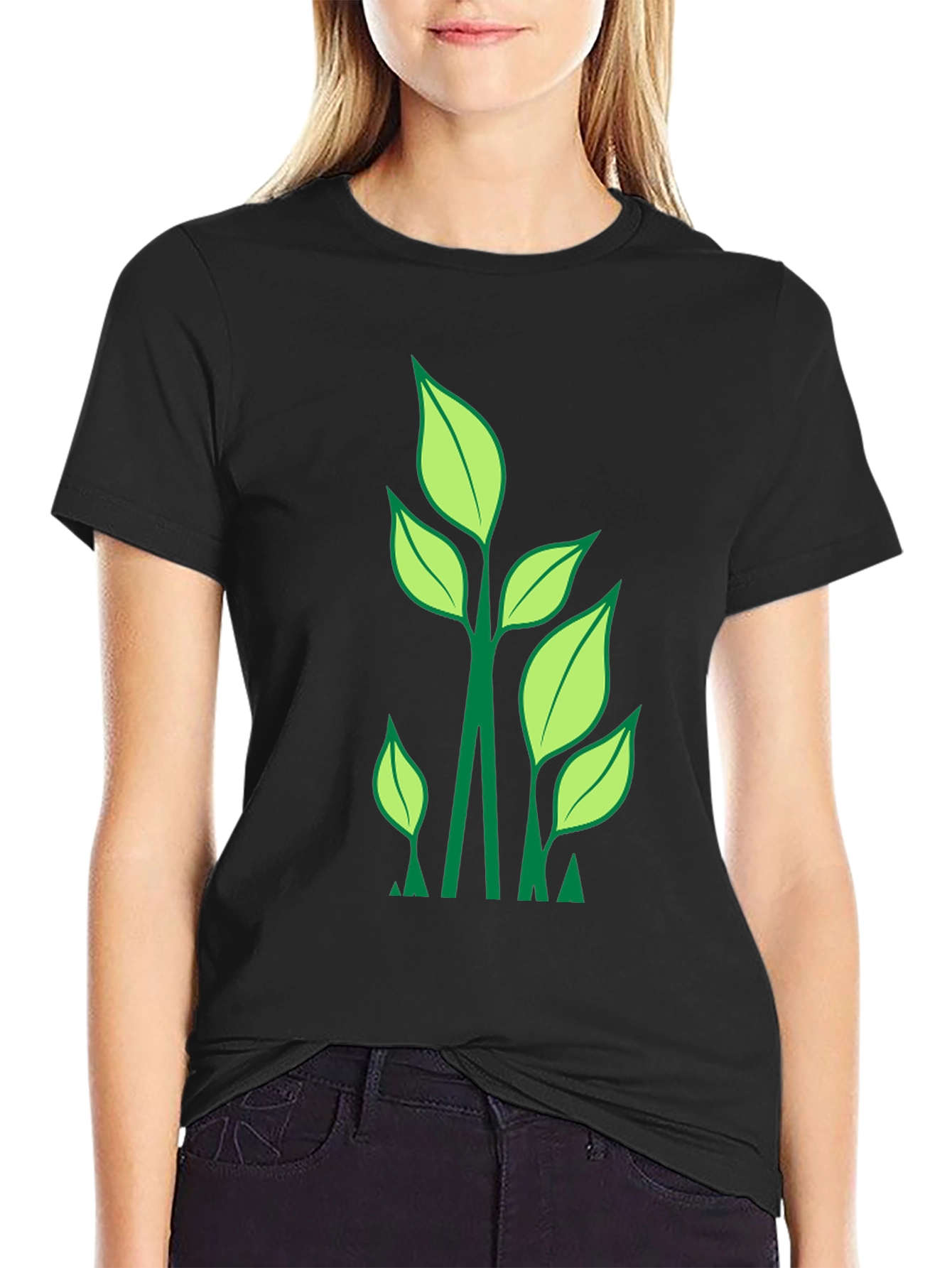 Green Sprout Graphic T-Shirt