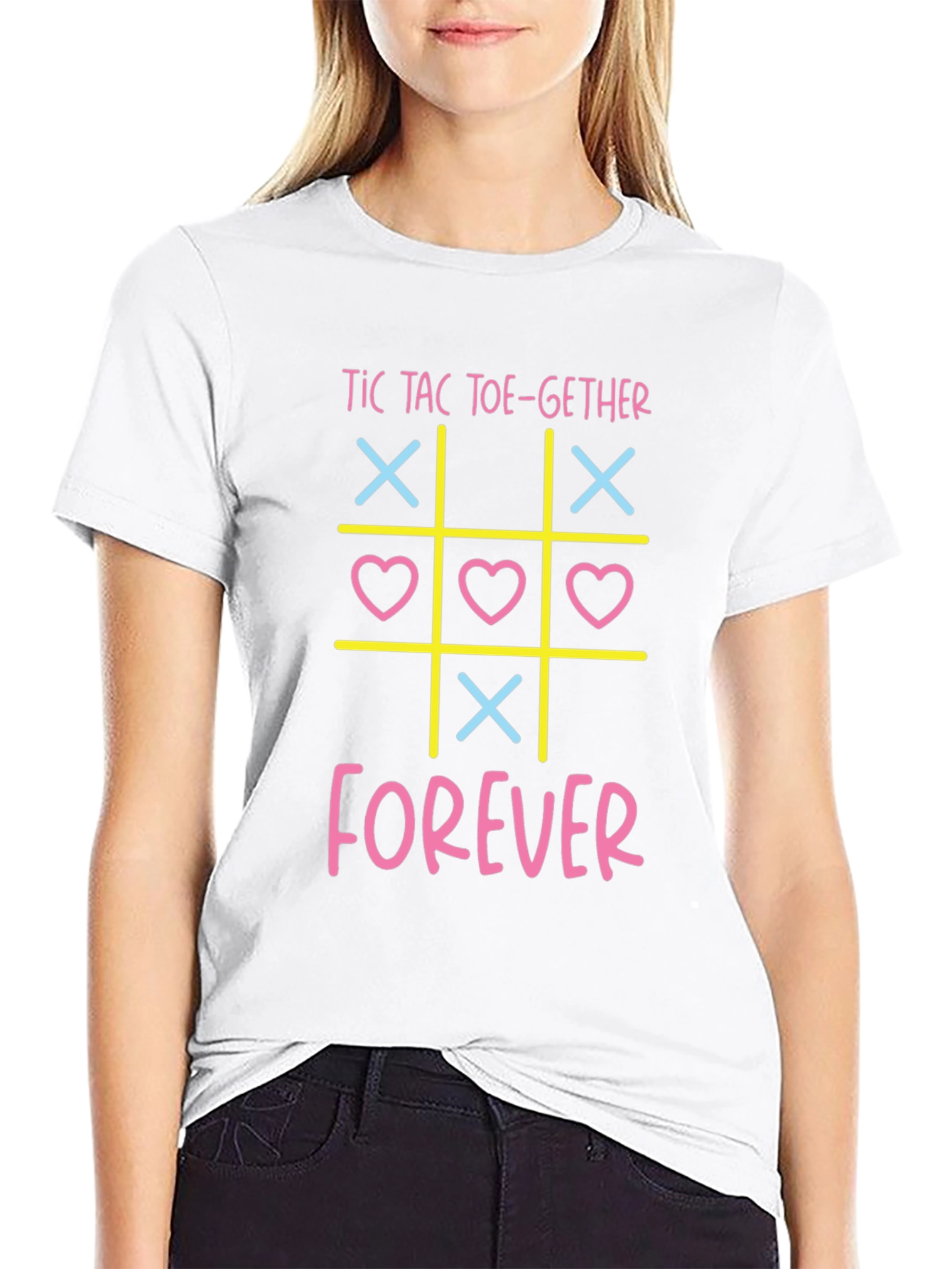 Tic Tac Toe-gether Forever Graphic Tee