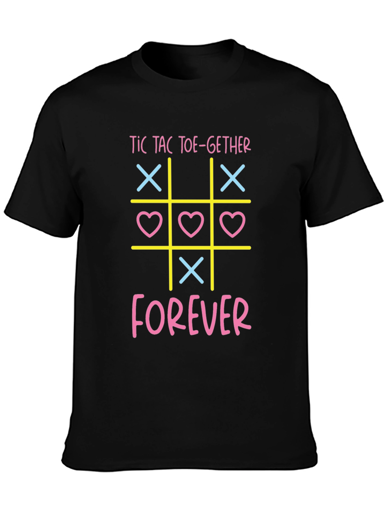 Tic Tac Toe-gether Forever Graphic Tee