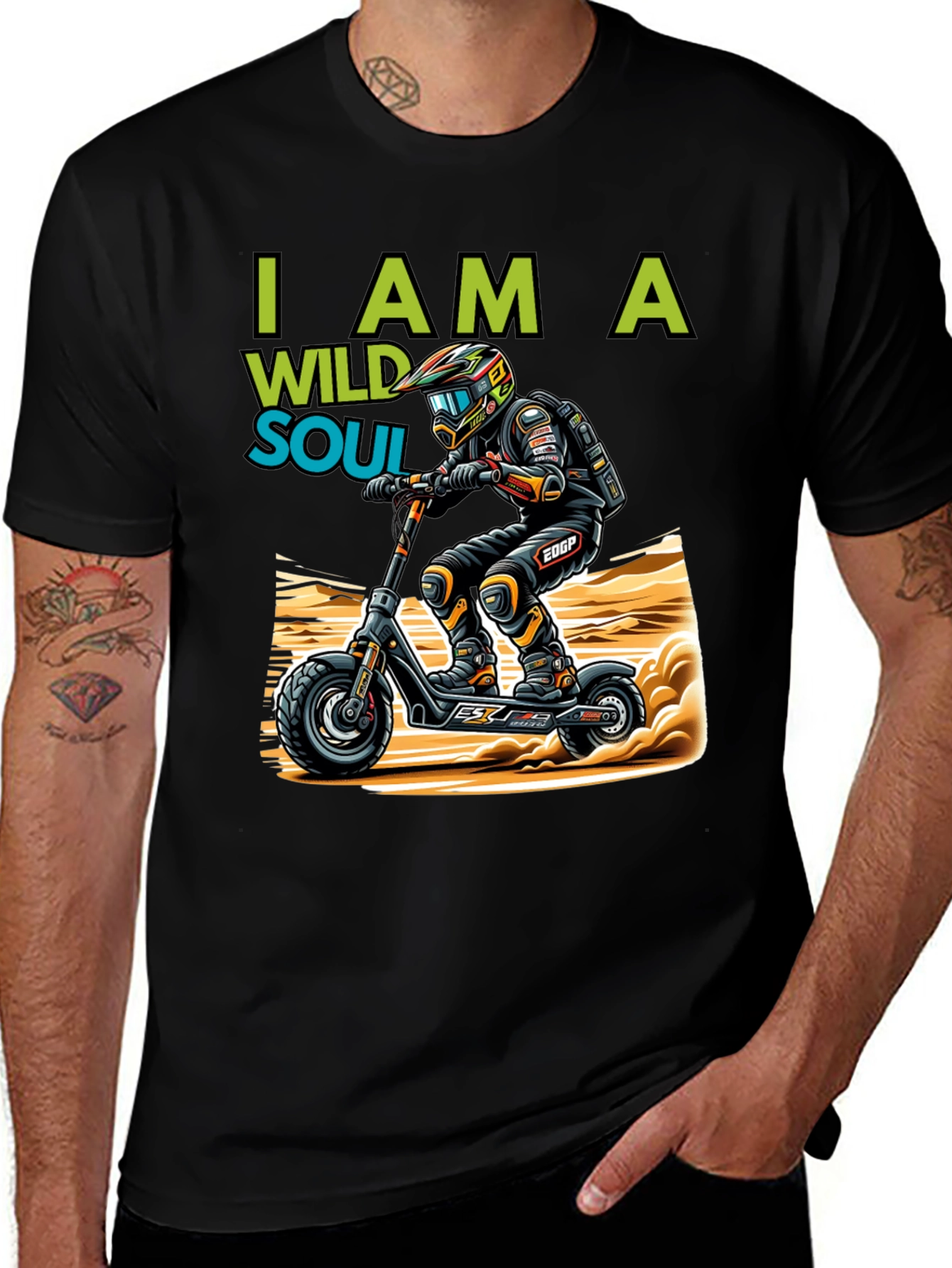 Wild Soul Scooter Adventure T-Shirt