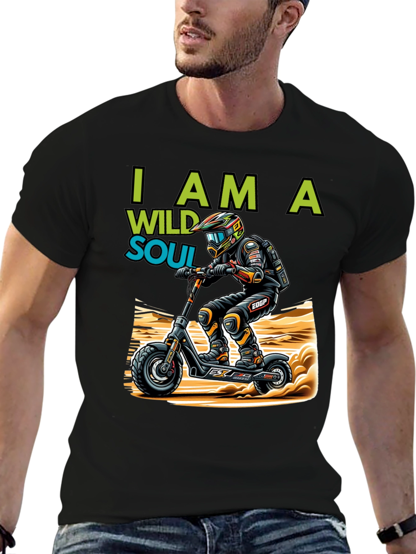 Wild Soul Scooter Adventure T-Shirt