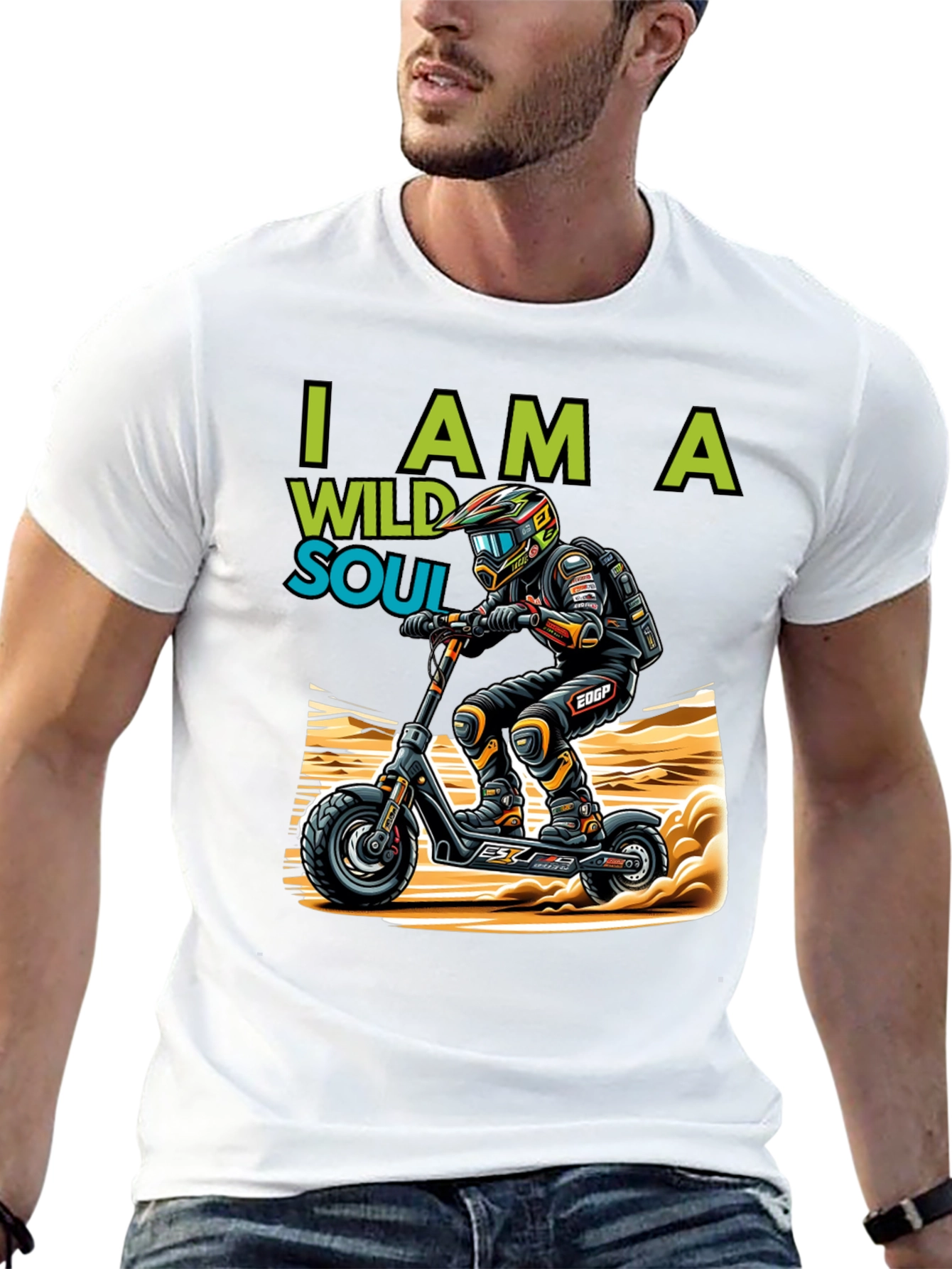 Wild Soul Scooter Adventure T-Shirt
