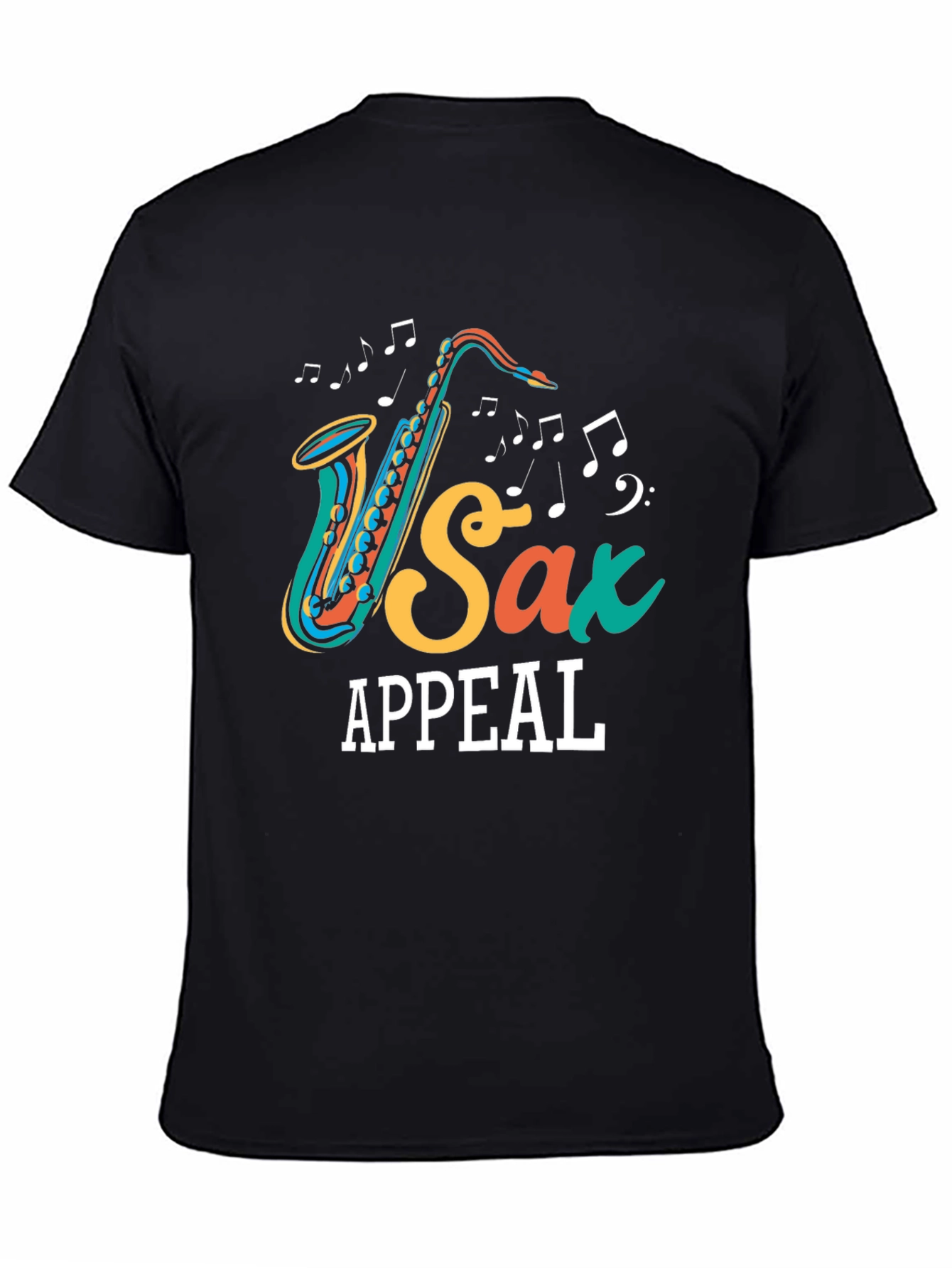Sax Appeal Graphic Tee - Music Lovers T-Shirt