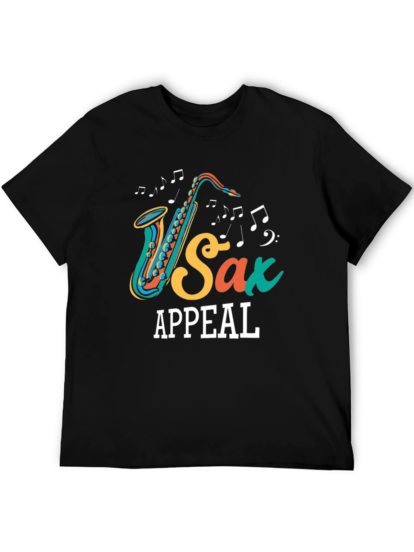 Sax Appeal Graphic Tee - Music Lovers T-Shirt