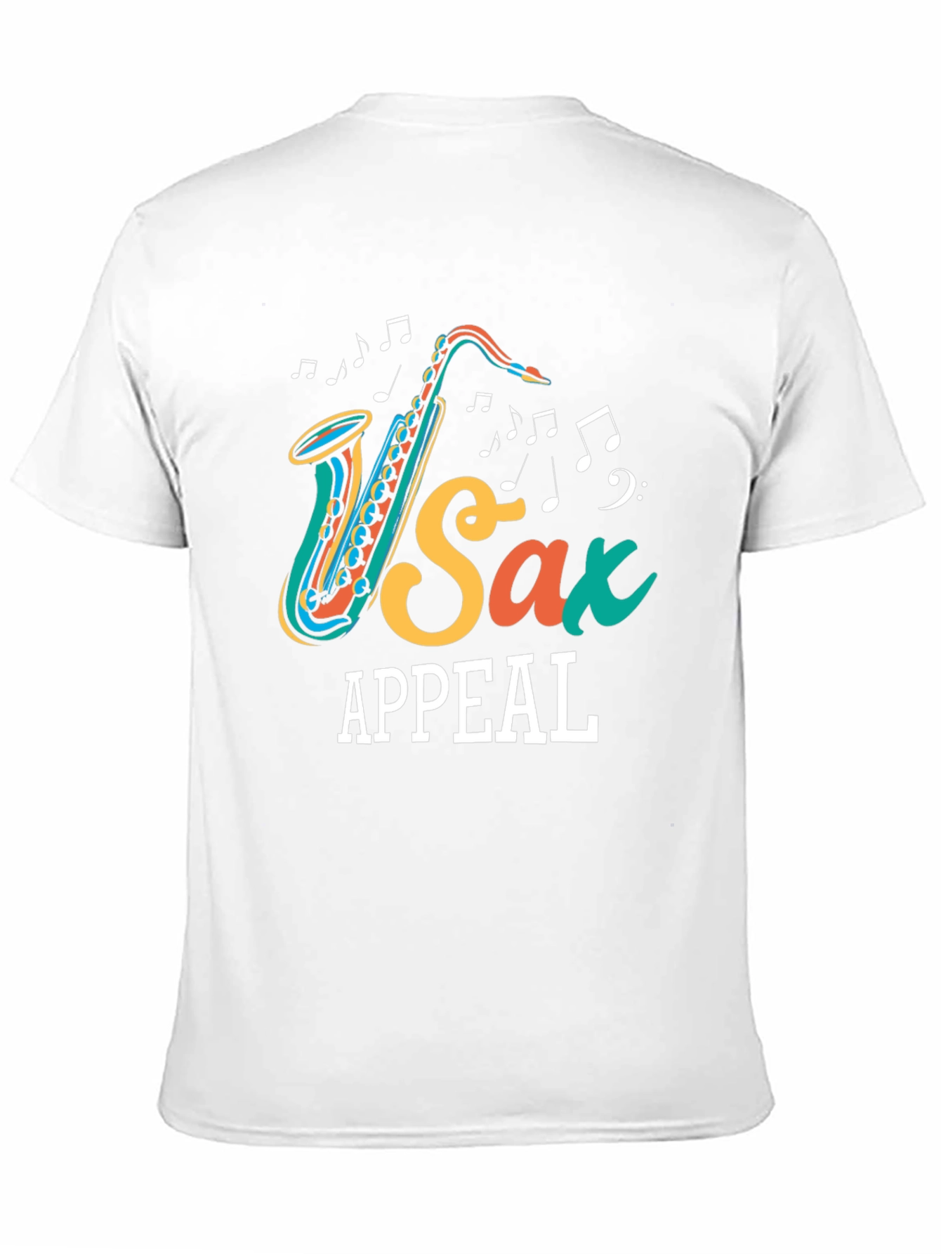 Sax Appeal Graphic Tee - Music Lovers T-Shirt