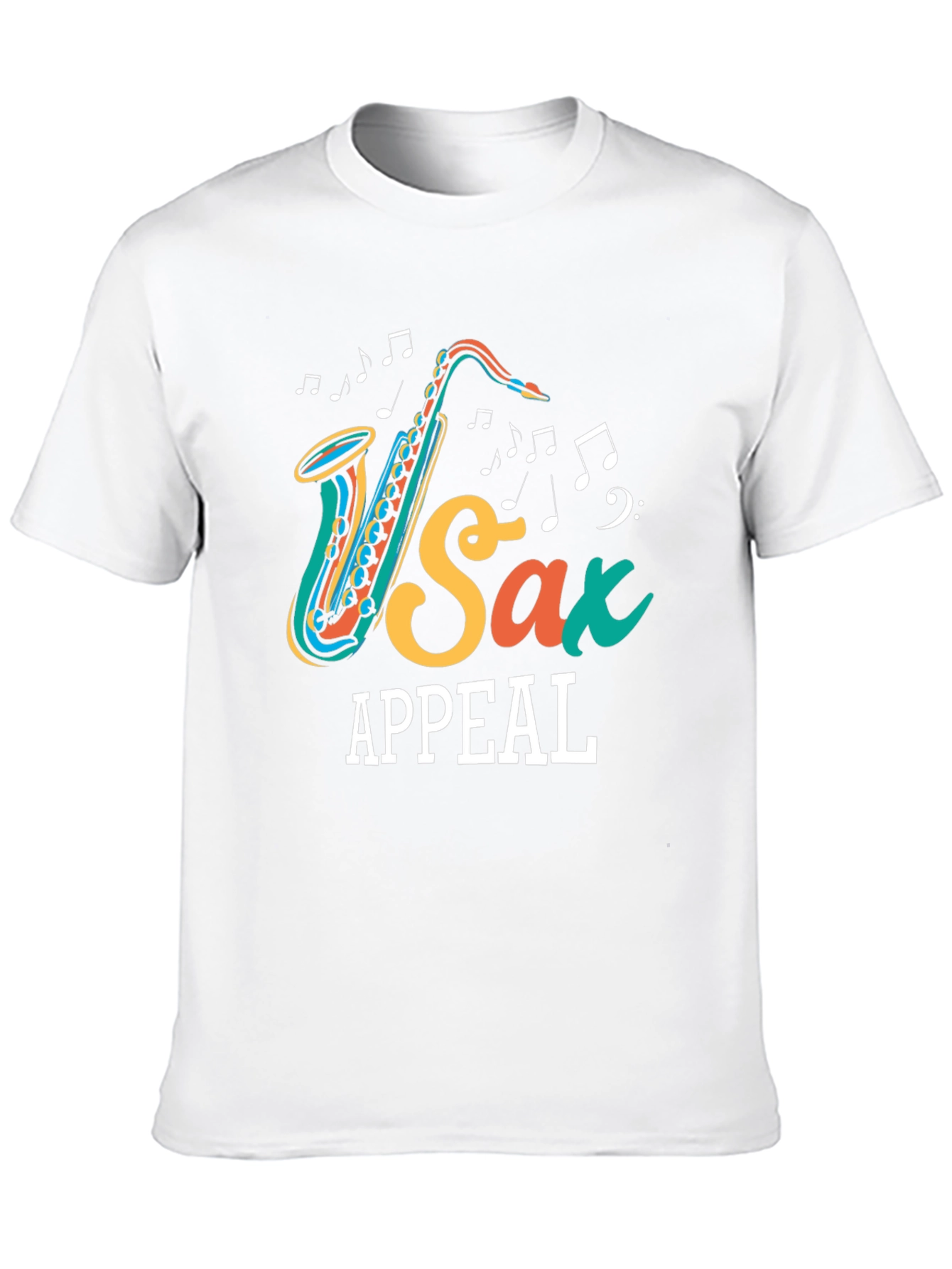 Sax Appeal Graphic Tee - Music Lovers T-Shirt